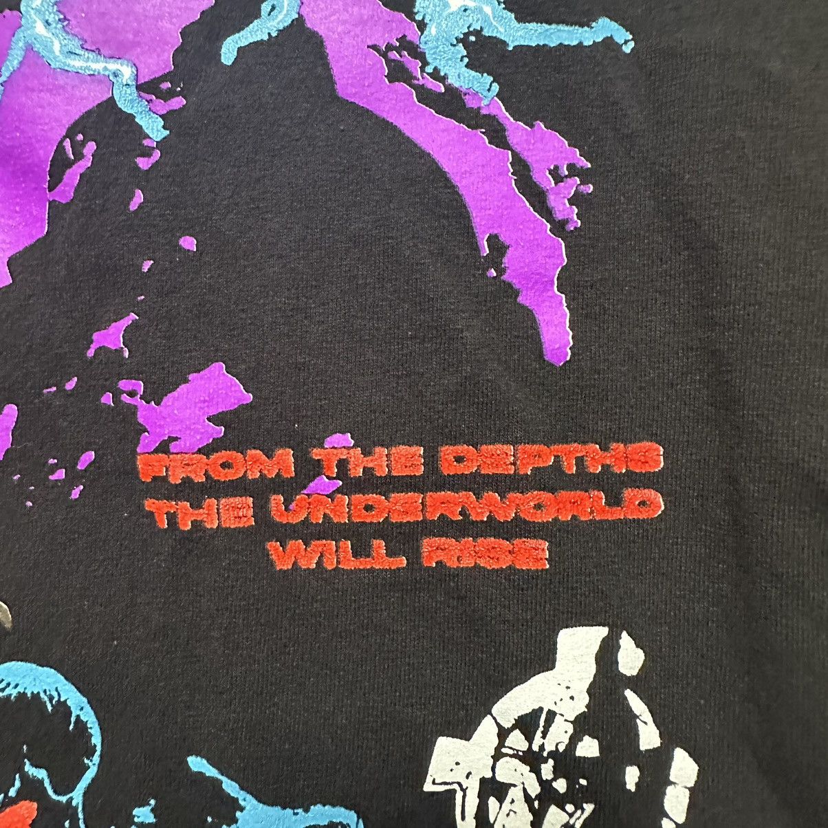 Other Black Grim Reaper Funeral Servce Tee Size US XL / EU 56 / 4 - 4 Thumbnail