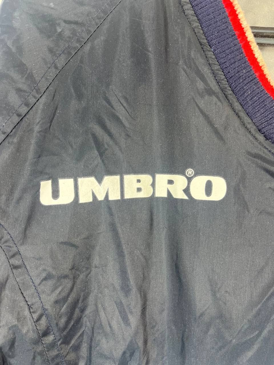 Umbro Vintage Umbro England Pullover Winbreaker 90s Football XL Size US XL / EU 56 / 4 - 2 Thumbnail