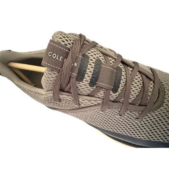 Cole Haan Cole Haan Mens Gray Mesh Brown Suede Zero Grand Atlantic Sne Size US 8 / EU 41 - 4 Thumbnail