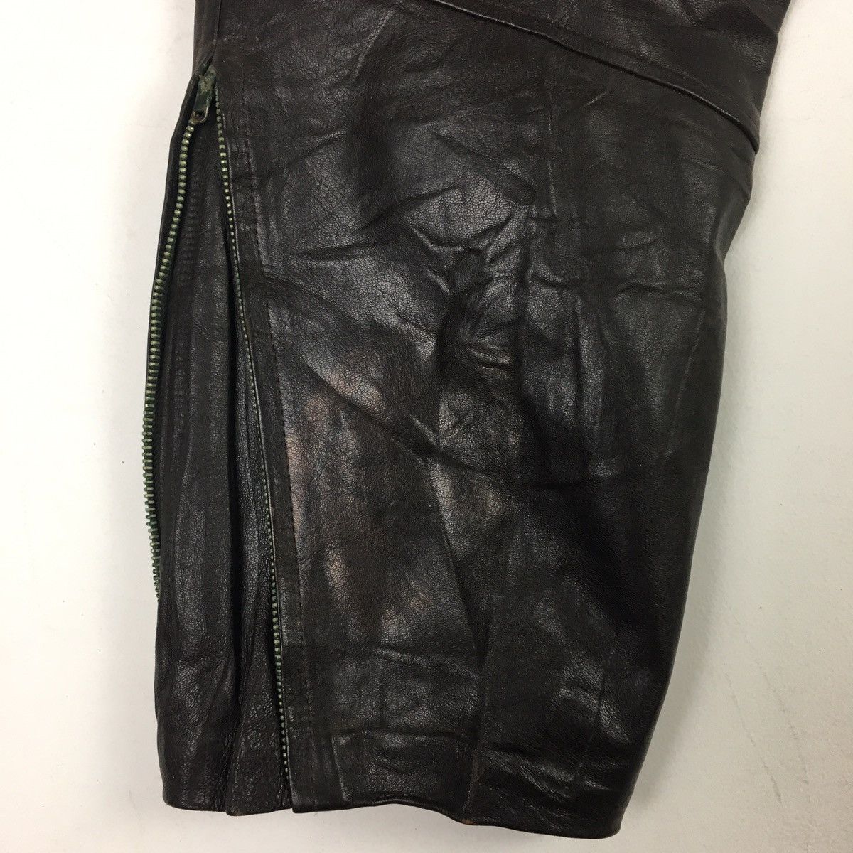 GOREWEAR × Kadoya Vintage Kadoya Leather Biker Pant Size US 33 - 8 Thumbnail