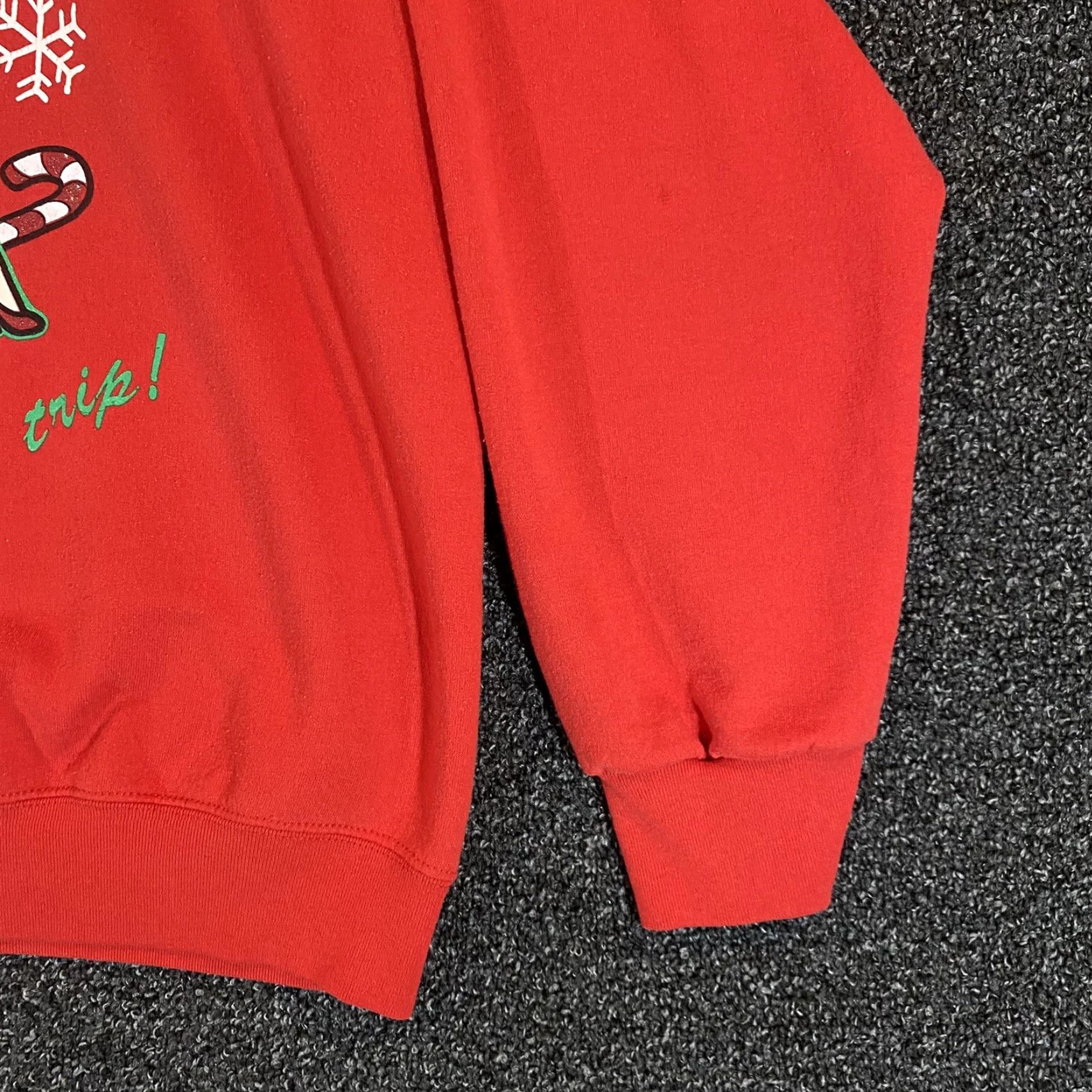 Vintage VINTAGE Betty Boop Sweater Pullover Mens M Red Christmas 90s Graphic Crew Neck Size US M / EU 48-50 / 2 - 5 Thumbnail