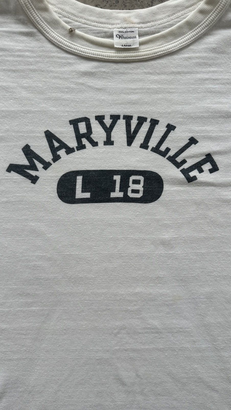 Vintage × Warehouse VINTAGE WAREHOUSE MARYVILLE COTTON TWILL MADE TEE Size US L / EU 52-54 / 3 - 2 Thumbnail