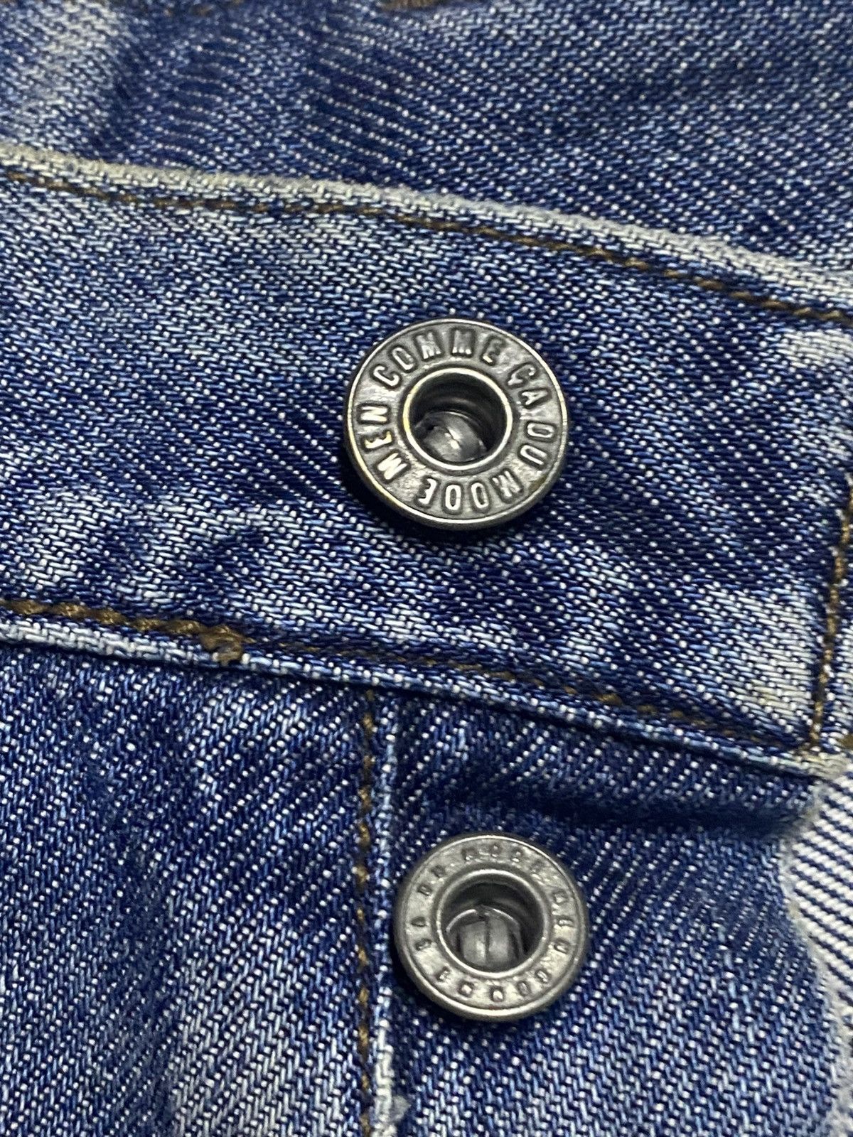 Comme des Garcons Comme Ca du Mode Men Grunge Twist Leg Baggy Jeans Size US 29 - 8 Thumbnail