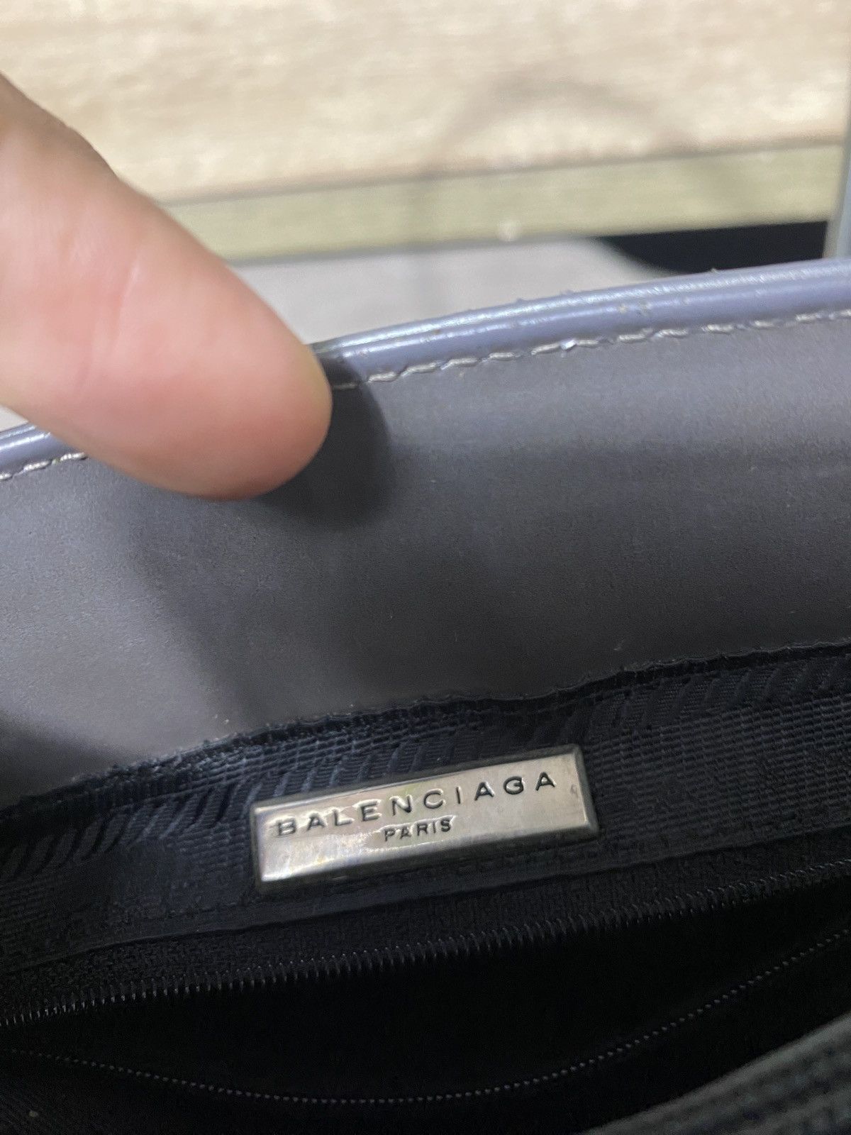 Balenciaga Vintage Balenciaga Leather Mini Totebag Size ONE SIZE - 8 Thumbnail