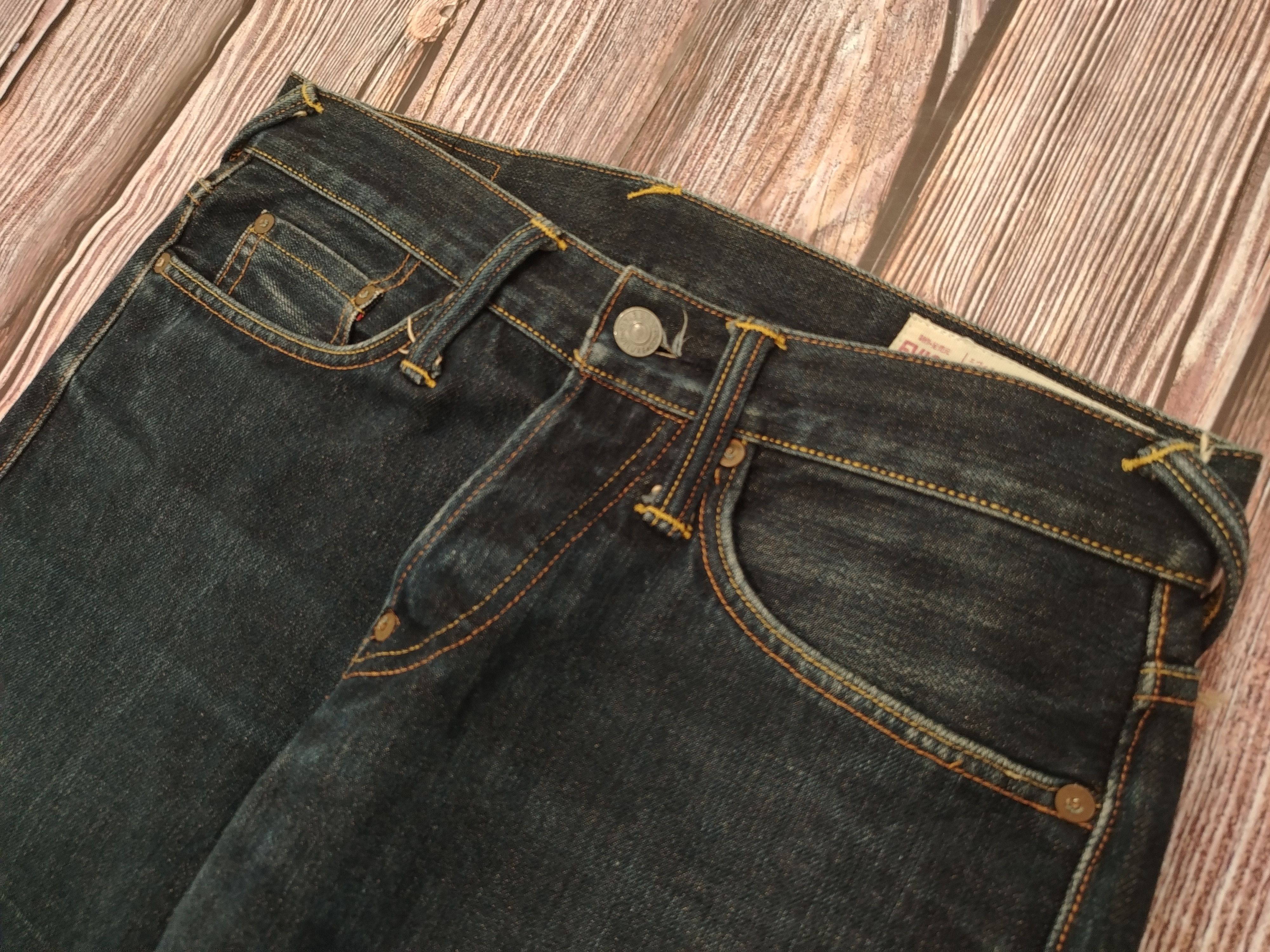 Evisu EVISU Jeans Vintage GB Flag Daicock Size US 30 / EU 46 - 13 Thumbnail