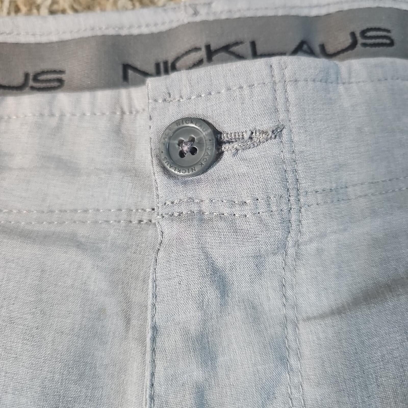 Other Jack Nicklaus Mens Gray Golf Shorts size 38 Size US 38 / EU 54 - 2 Thumbnail