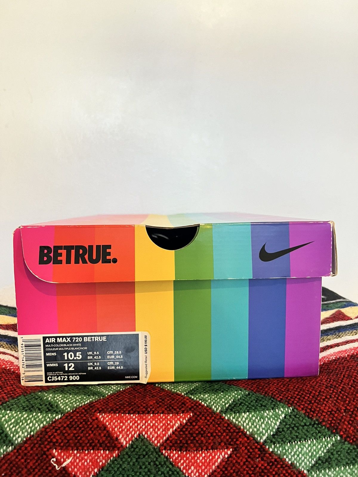 Nike AIR MAX 720 BETRUE Size US 10.5 / EU 43-44 - 5 Thumbnail