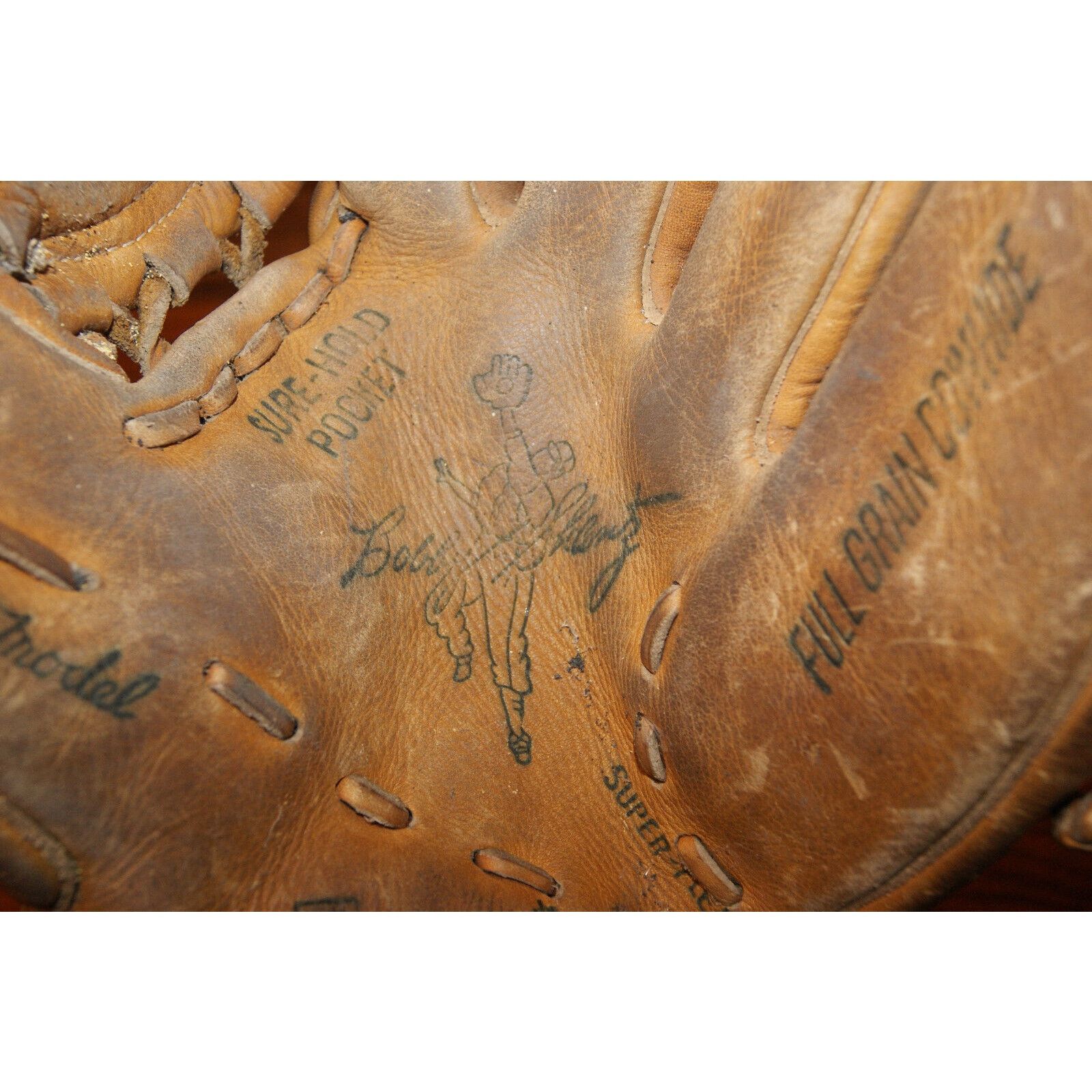 Other VTG Regent 1960s Leather Baseball Glove BG231 RT Hand Throw Size ONE SIZE - 3 Thumbnail