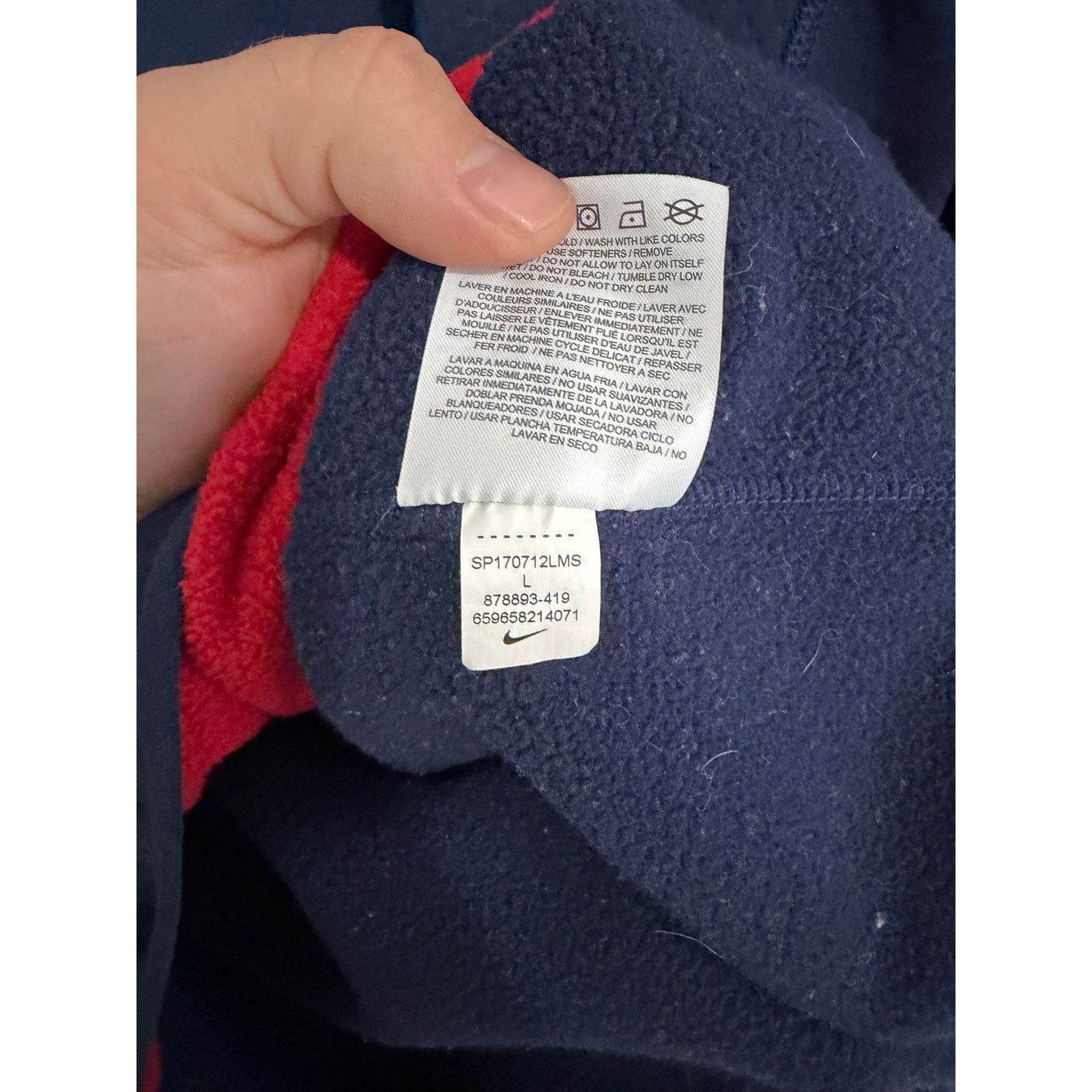 Nike Minnesota Twins Nike Pro Crewneck Sweatshirt Size Large Size US L / EU 52-54 / 3 - 6 Thumbnail