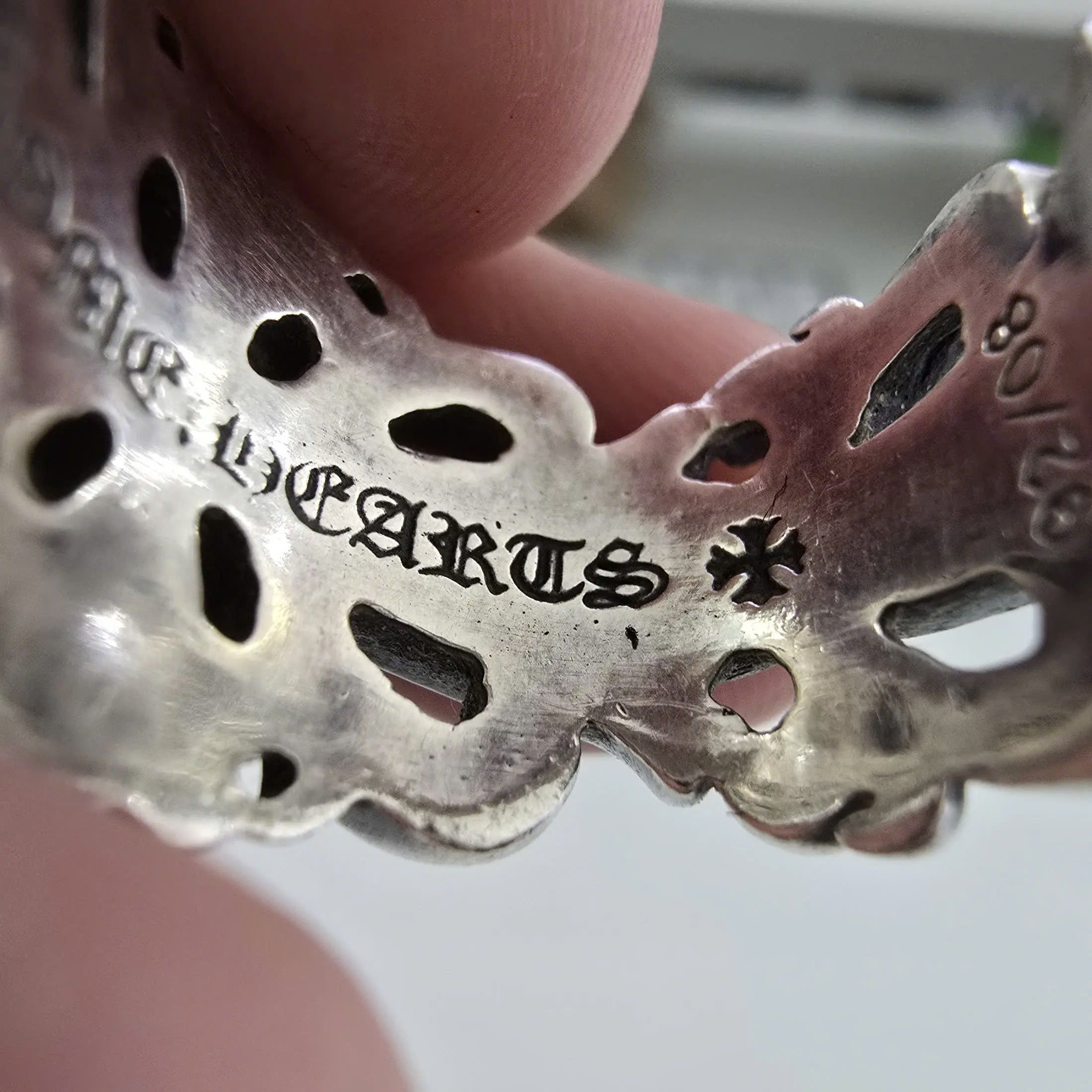 Chrome Hearts CHROME HEARTS Double Floral Ring Size ONE SIZE - 9 Thumbnail