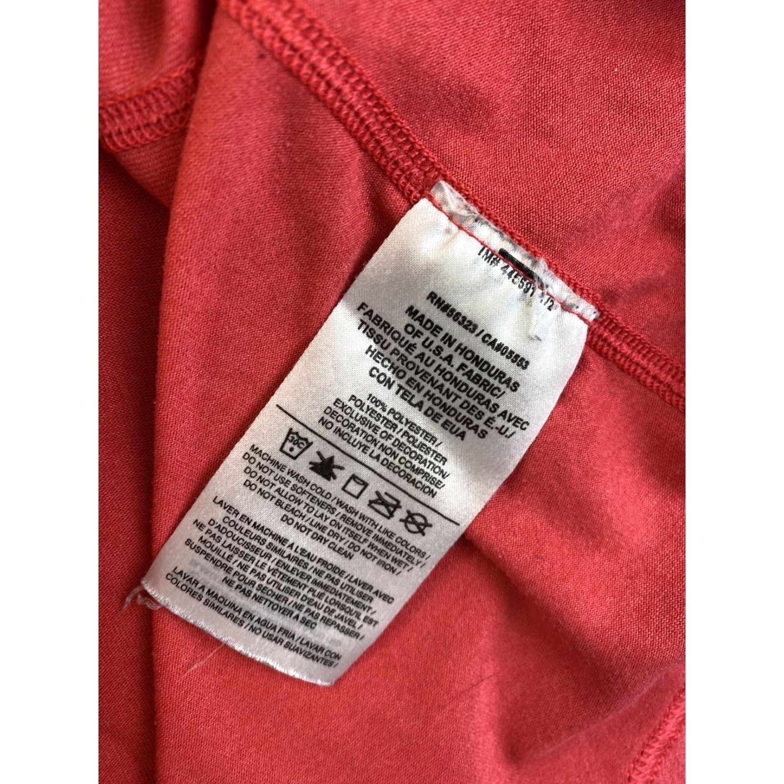 Nike Nike Women's Pink Short Sleeve T-Shirt Size L Large V Neck / 78-44 Size L / US 10 / IT 46 - 7 Thumbnail
