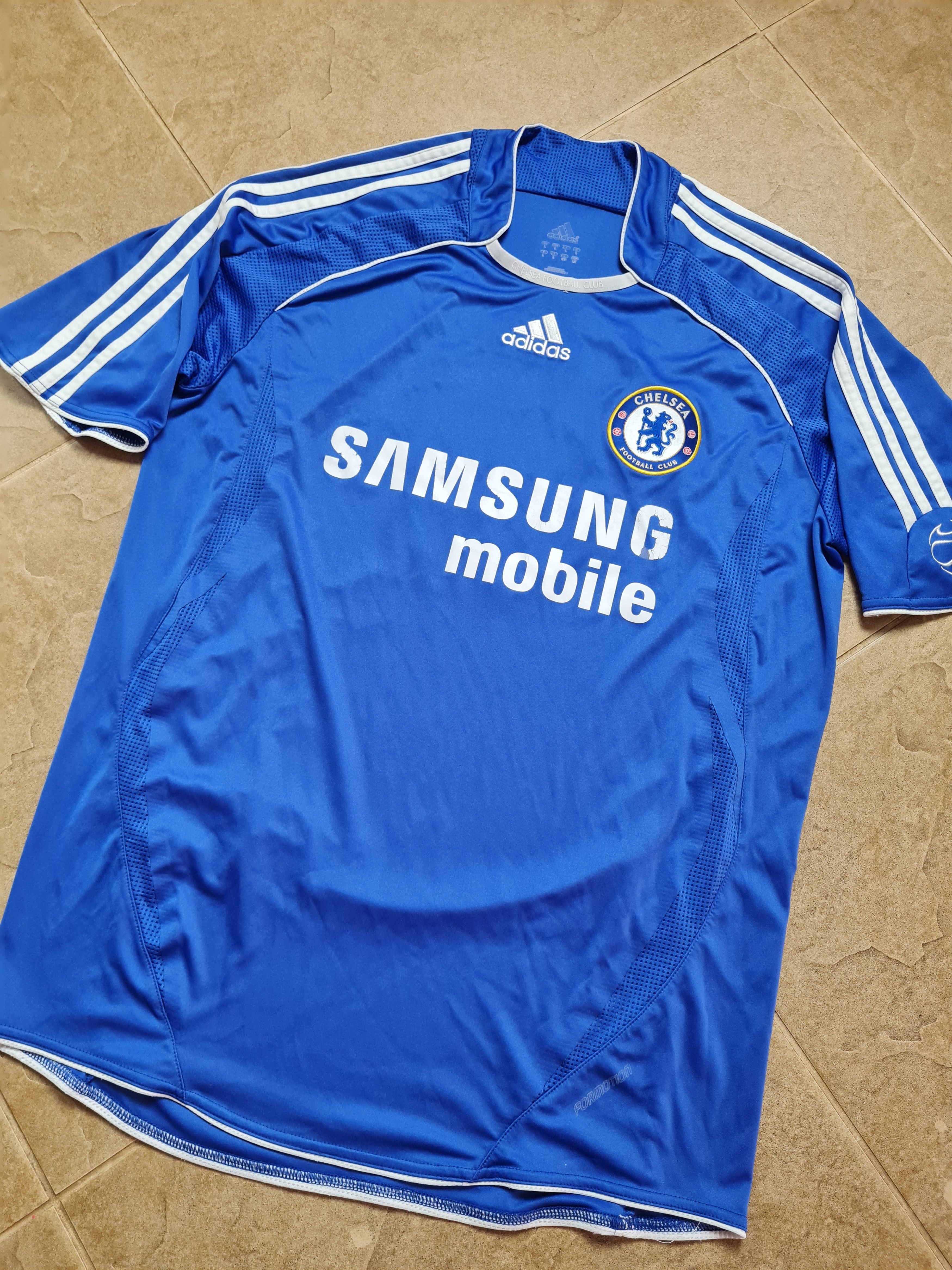 Adidas Football Jersey Adidas Chelsea 2006-2008 Soccer Shirt #9 Size US L / EU 52-54 / 3 - 10 Thumbnail