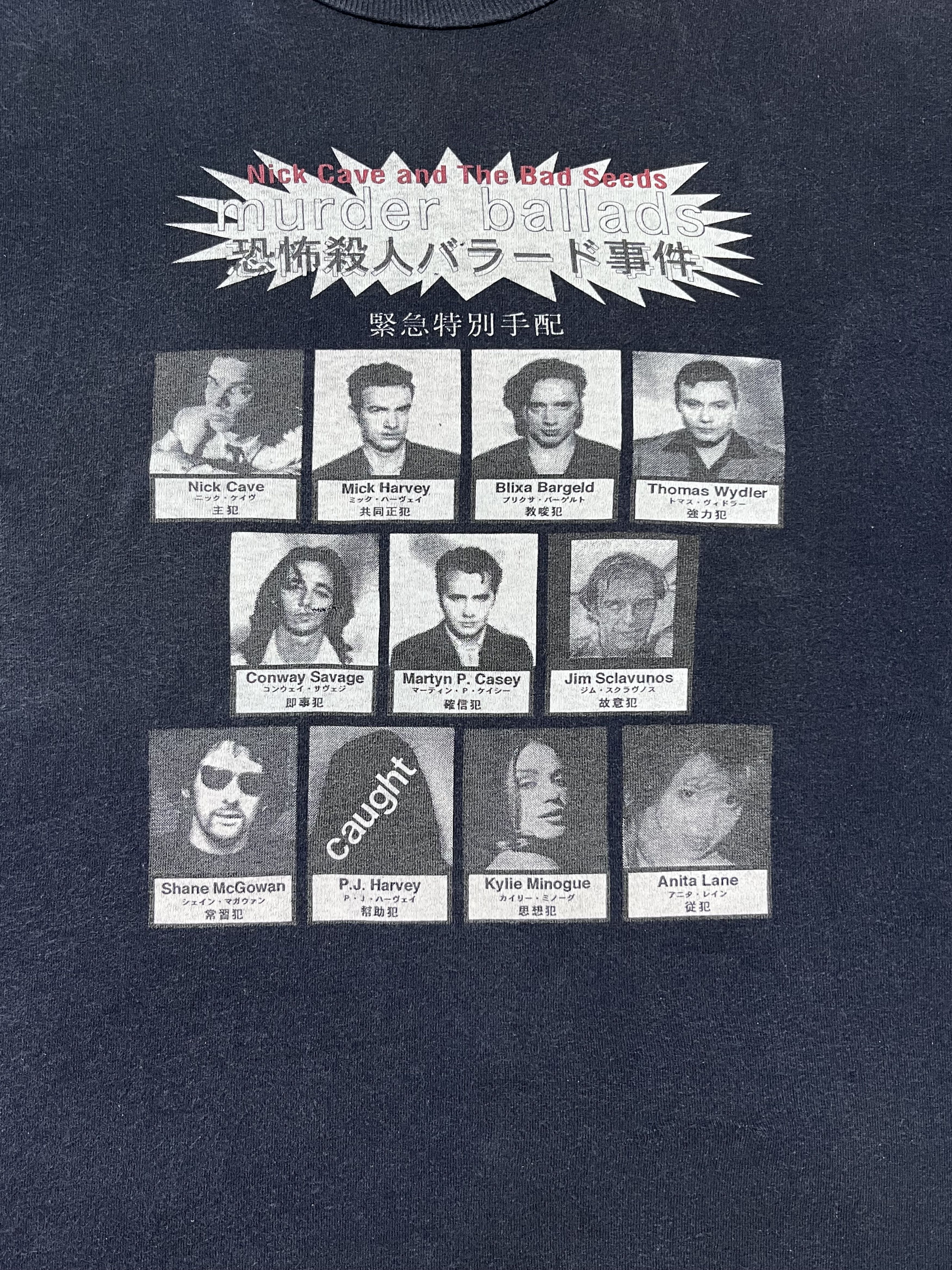Band Tees Vintage Nick Cave And The Bad Seeds Size US L / EU 52-54 / 3 - 3 Thumbnail