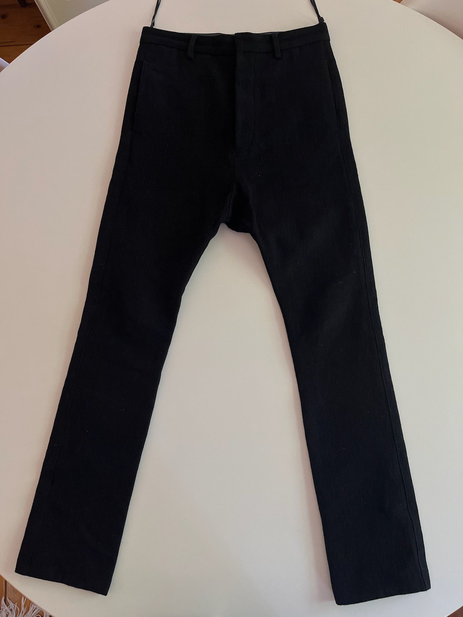 Carol Christian Poell Deepti Membrane Shale trousers Size US 30 / EU 46 - 1 Thumbnail