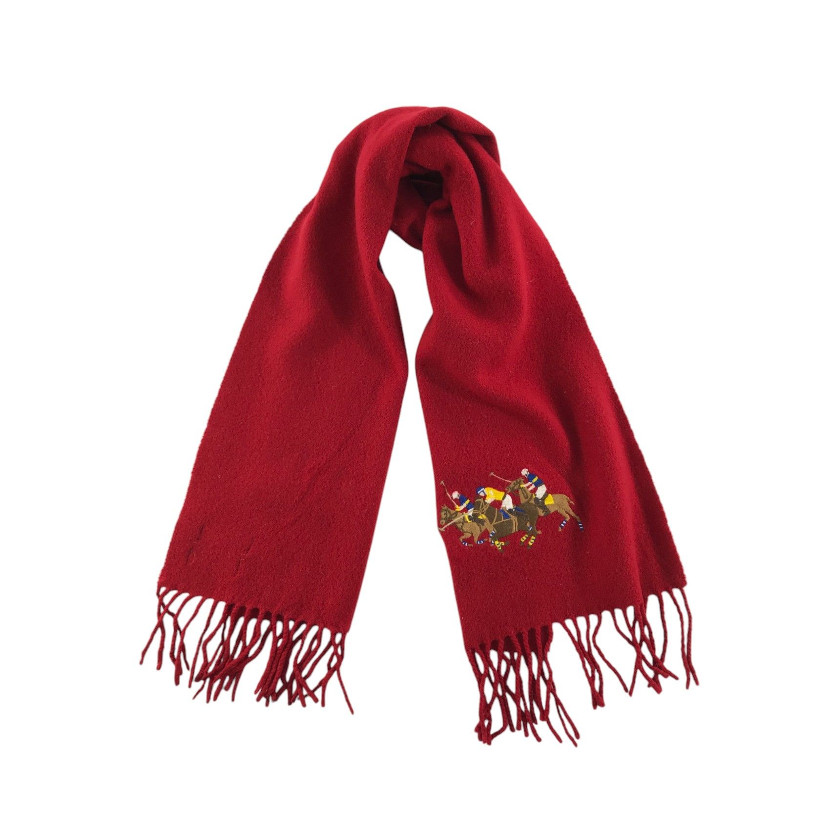 Polo Ralph Lauren × Vintage Polo Ralph Lauren Scarf / Muffler / Neckwear - WW2433 Size ONE SIZE - 1 Thumbnail