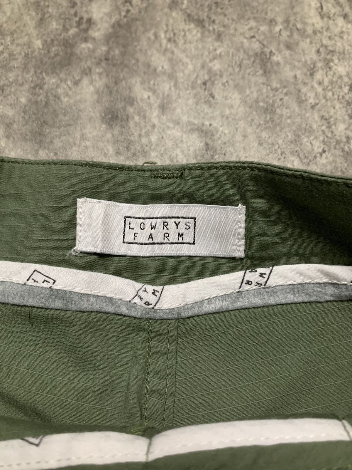 Orslow Japanese Olive Green Fatigue Rip Stop Lowrys Farm Size US 29 - 8 Thumbnail
