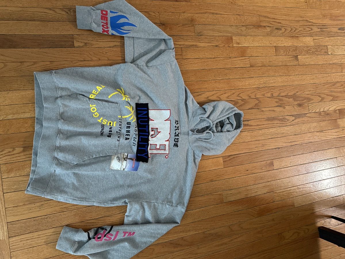 Diesel Grey Diesel INUTILITY Hoodie Size US XXL / EU 58 / 5 - 1 Thumbnail