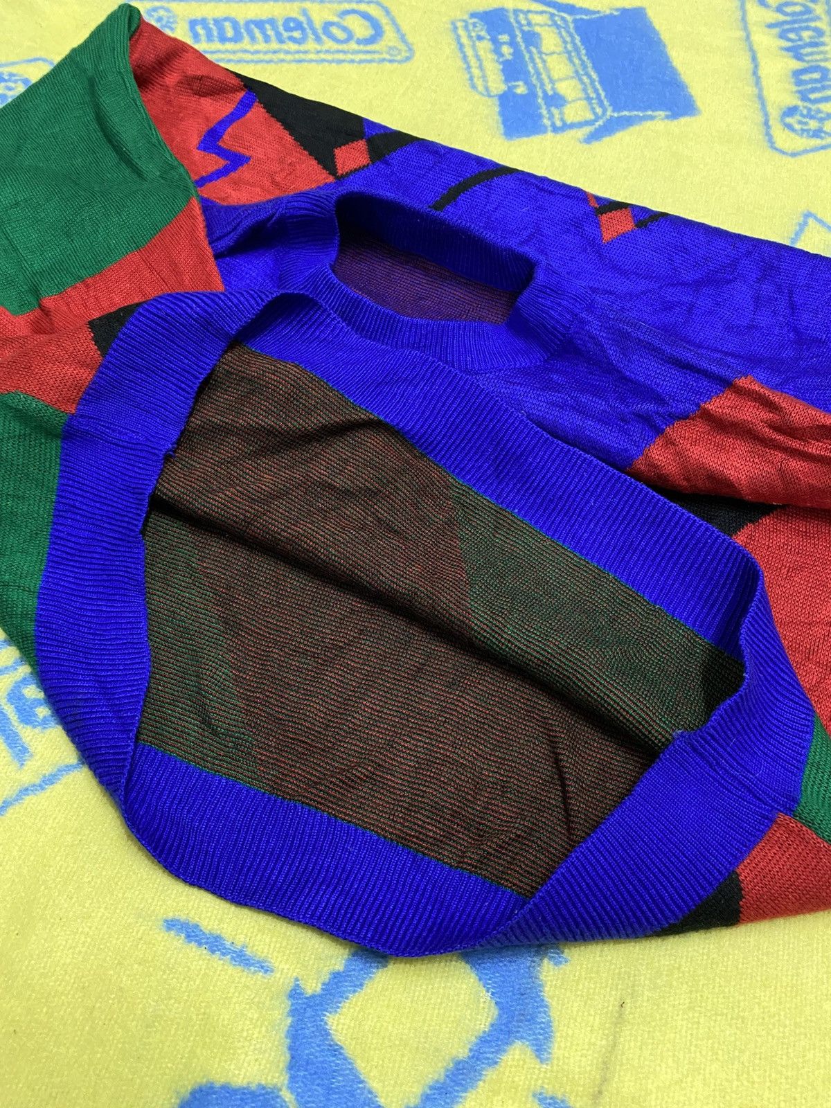 Japanese Brand × Vintage Japanese Knitwear x Vintage Abstrack Size US L / EU 52-54 / 3 - 11 Thumbnail