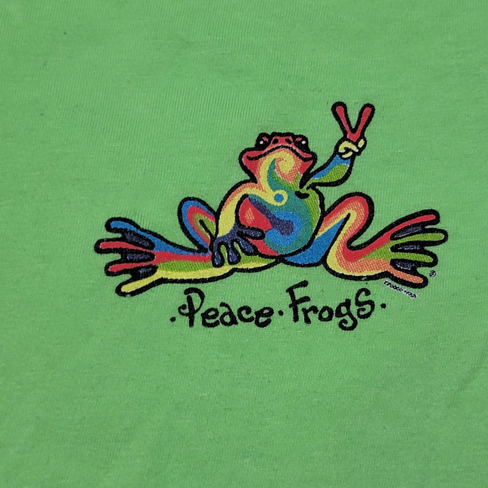 Other Peace Frogs Green Unisex Tee - Size Small Size S / US 4 / IT 40 - 3 Thumbnail