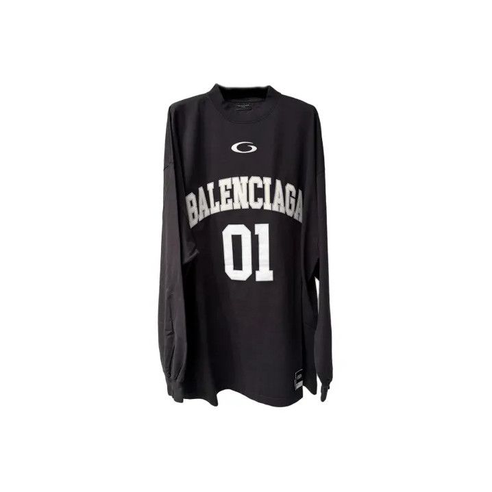 BALENCIAGA バレンシアガ SS25 ロングTシャツ Balenciaga Balenciaga SS25 Basketball Long Sleeve T-shirt 0079