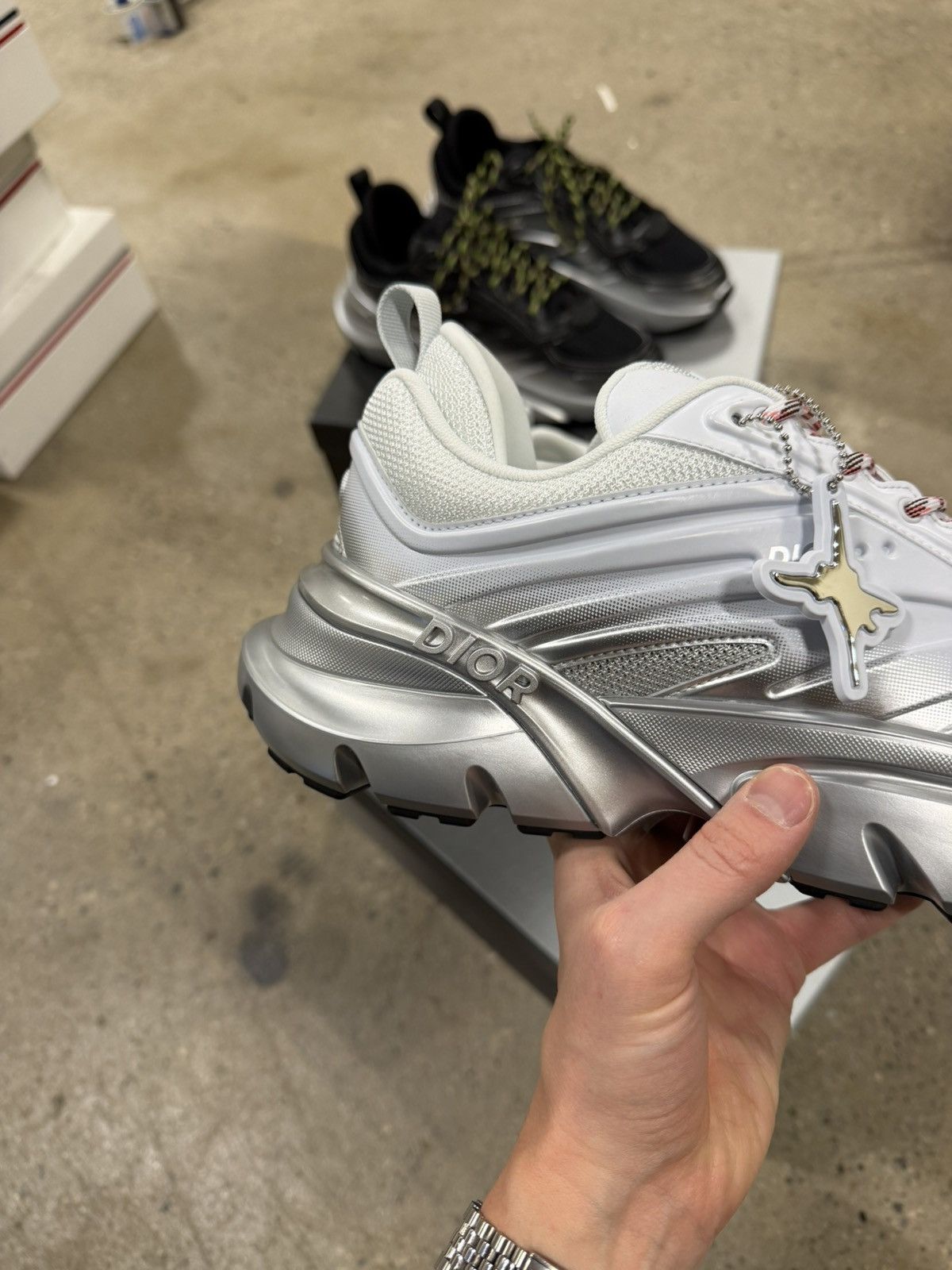 Dior Dior x Lewis Hamilton B44 Blade Sneaker NEW 1650$ Size US 11 / EU 44 - 6 Thumbnail