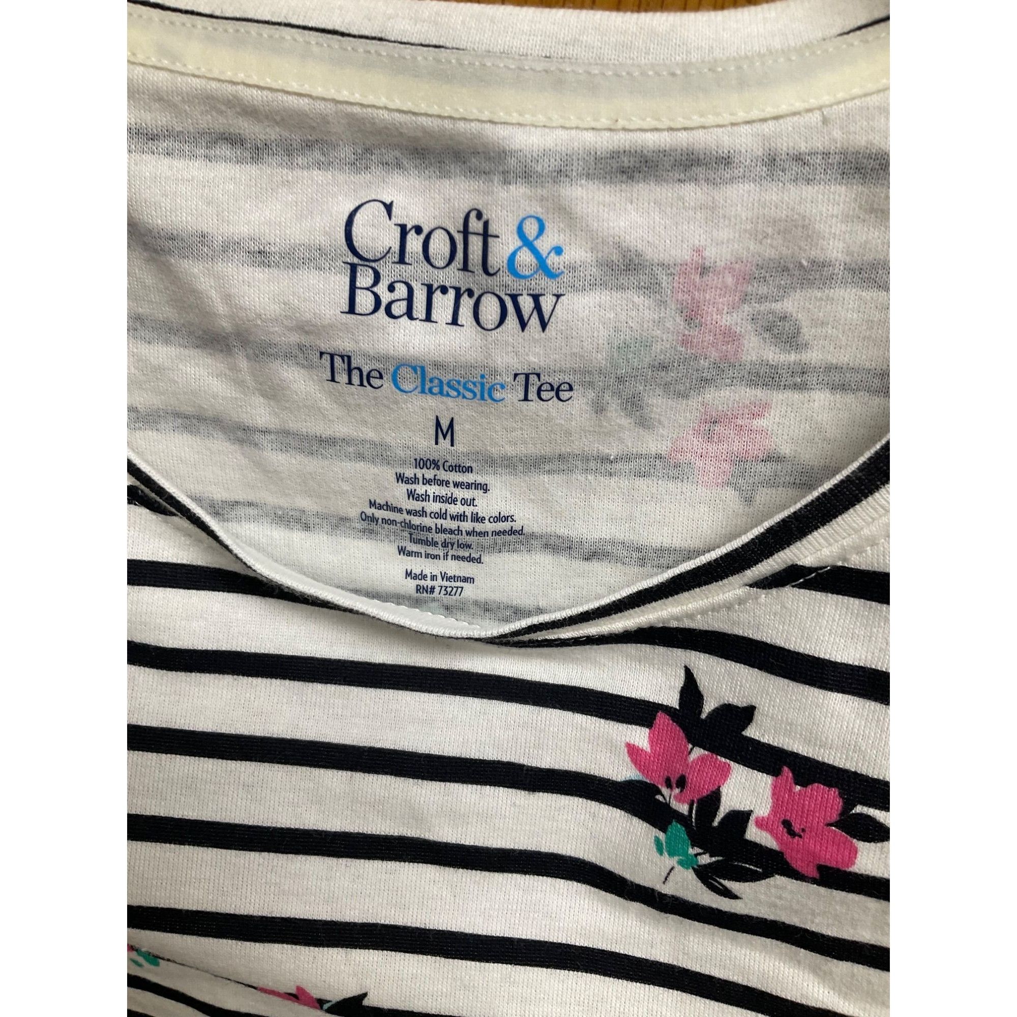 Croft & Barrow Women's Croft & Barrow Essential Crewneck Tee, Size: Medium, Size M / US 6-8 / IT 42-44 - 6 Thumbnail