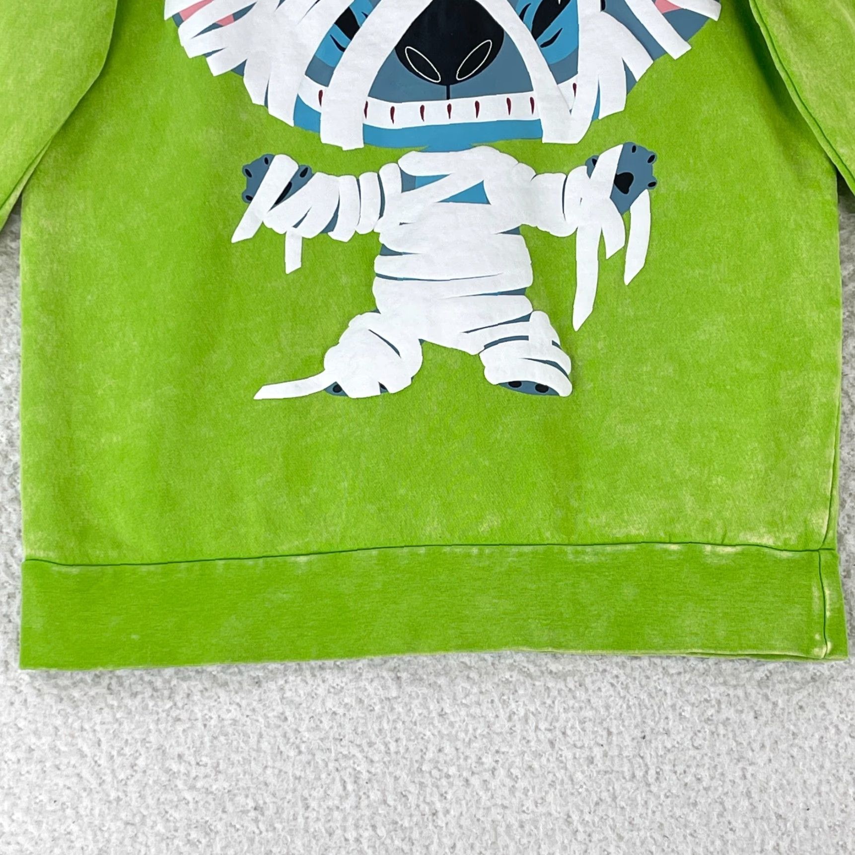 Disney Disney Lilo & Stitch Crew Neck Sweater XS Knit Shirt Women Green Pullover Casual 90s Cartoon Theme Stress: None Size XS / US 0-2 / IT 36-38 - 5 Thumbnail