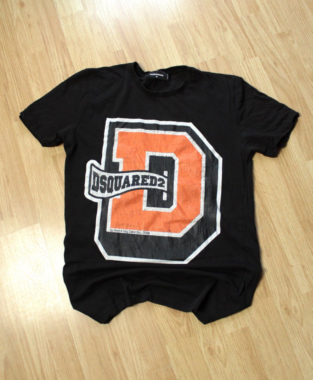 Dsquared2 🔥 Dsquared2 Big Logo T Shirt Distressed Tee Vintage Italy Size US M / EU 48-50 / 2 - 1 Thumbnail