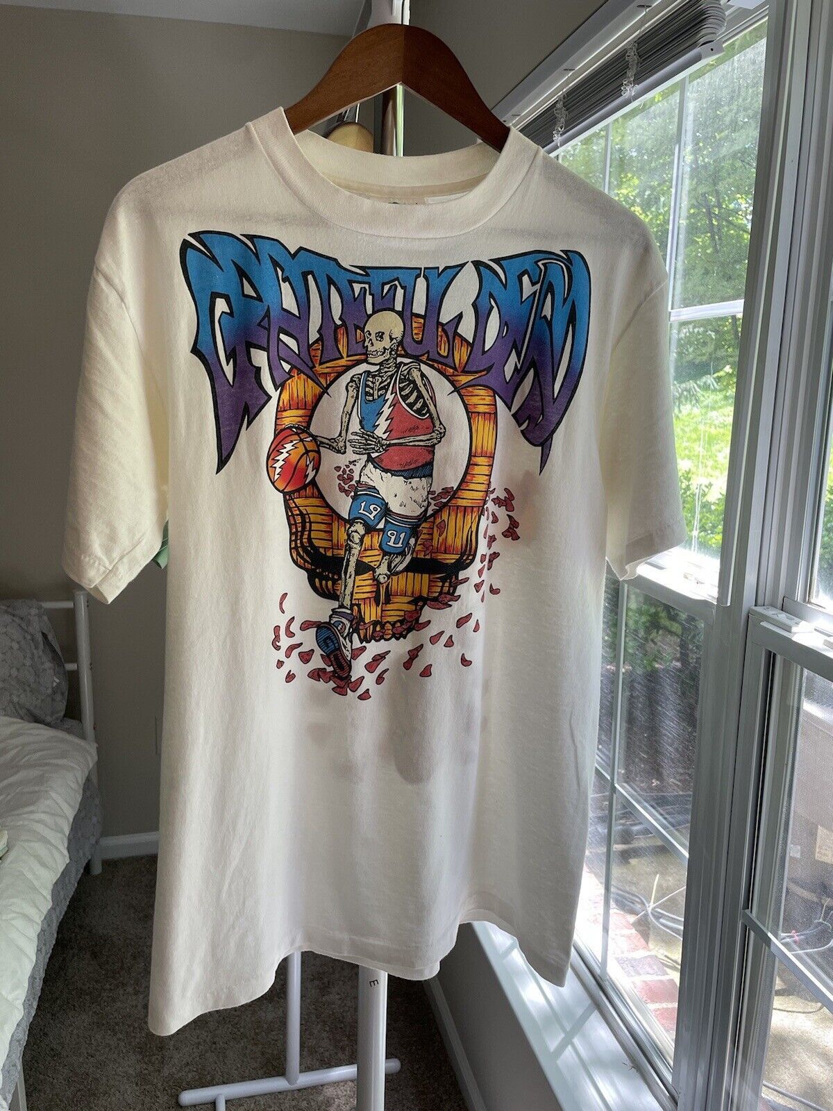 Band Tees Rare Vintage new 1991 Grateful Dead Boston Basketball Shirt Size US S / EU 44-46 / 1 - 1 Thumbnail
