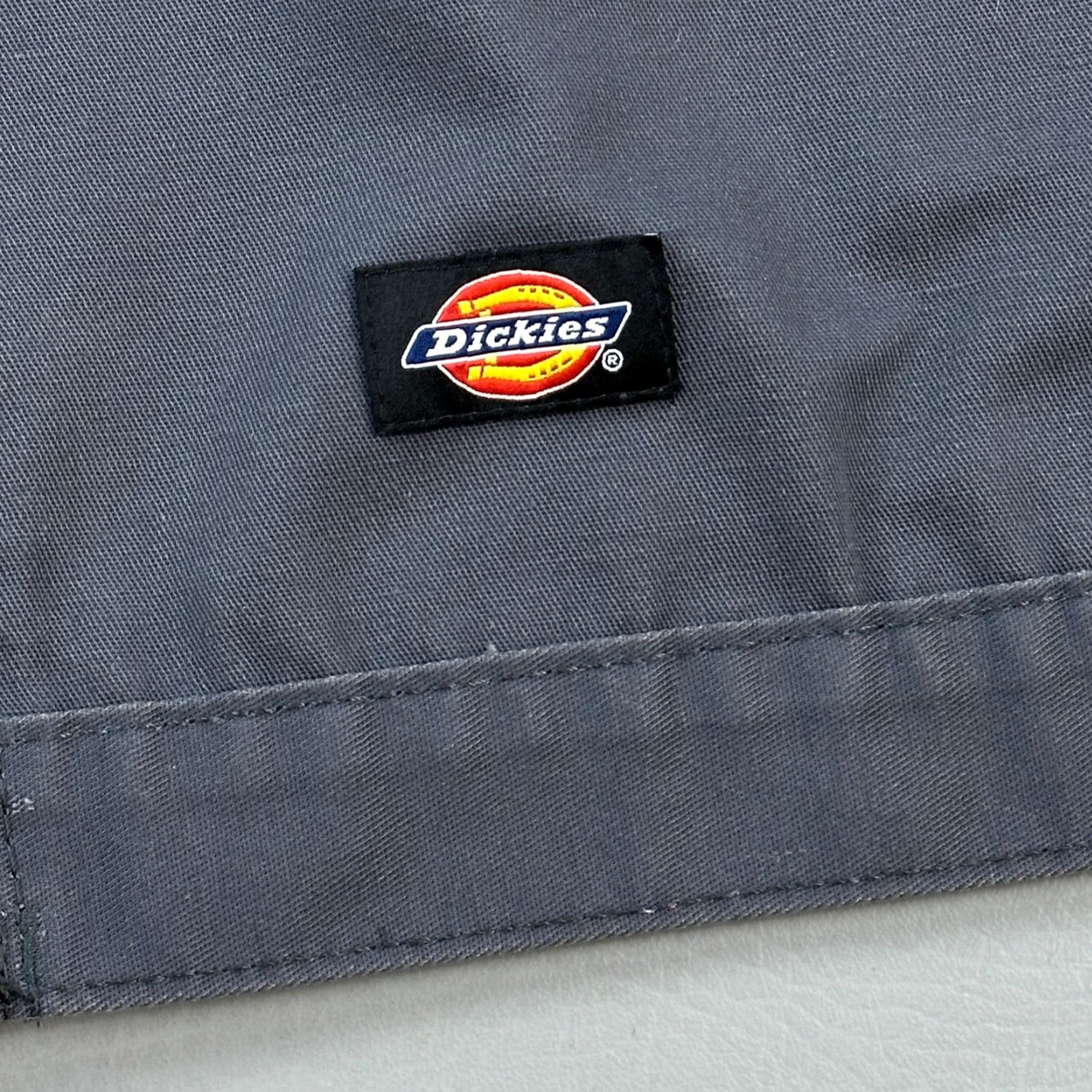 Dickies Dickies Eisenhower Jacket Mens 3XL Gray Full Zip Unlined Mechanics Workwear Y2K Vintage Size US XXL / EU 58 / 5 - 4 Thumbnail