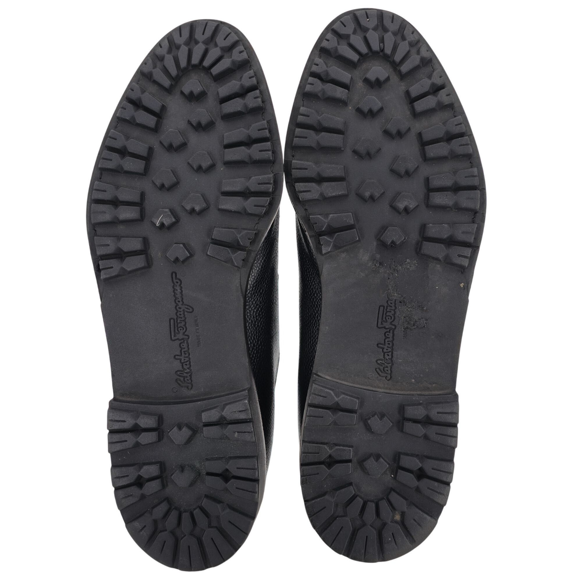 Salvatore Ferragamo Vintage Salvatore Ferragamo Italy Men 9.5 Black Leather Shoe Size US 9.5 / EU 42-43 - 3 Thumbnail