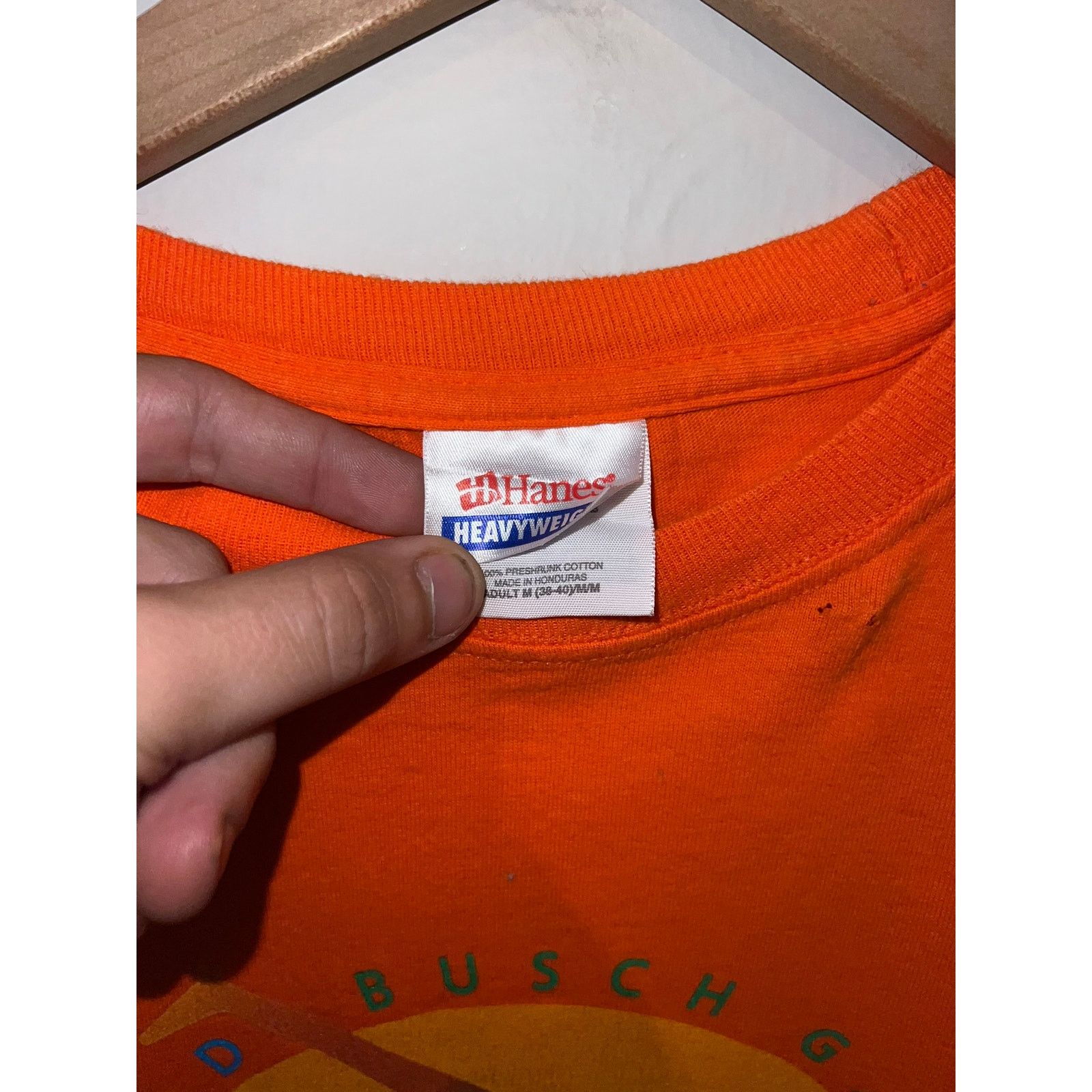 Hanes Seaworld Busch Gardens Adventure Camps Orange Shirt VTG M Size US M / EU 48-50 / 2 - 5 Thumbnail
