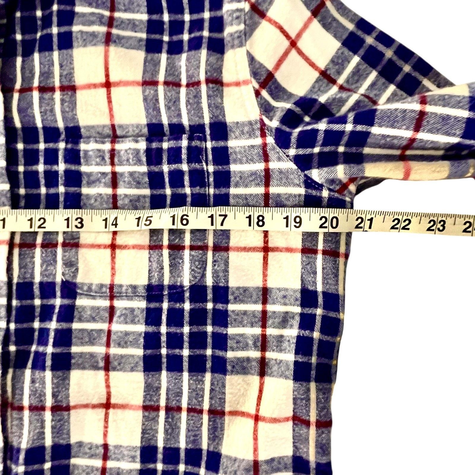 L.L. Bean L.L. Bean Shirt Mens M Blue Plaid Flannel long sleeve Size US M / EU 48-50 / 2 - 4 Thumbnail