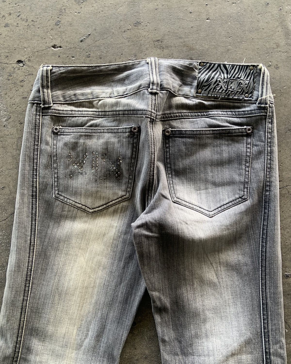 If Six Was Nine × Japanese Brand × Le Grande Bleu (L.G.B.) (SOLD OUT)2000s Ifsixwasnine Lgb Style Flared Jeans Size US 30 / EU 46 - 5 Thumbnail