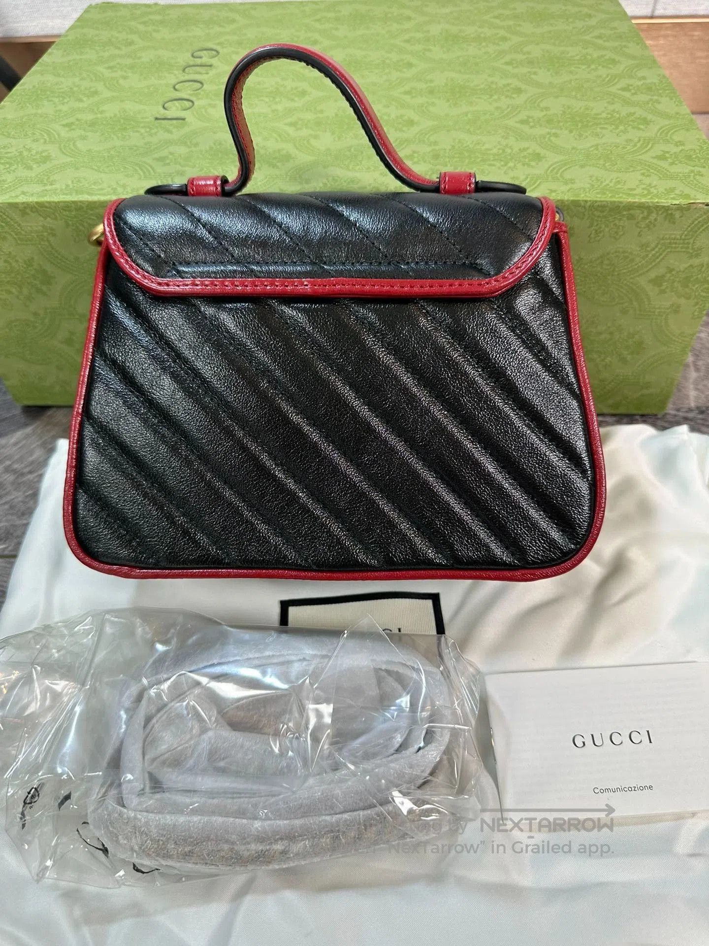 Gucci Gucci Marmont Messenger Bag. Size ONE SIZE - 2 Thumbnail