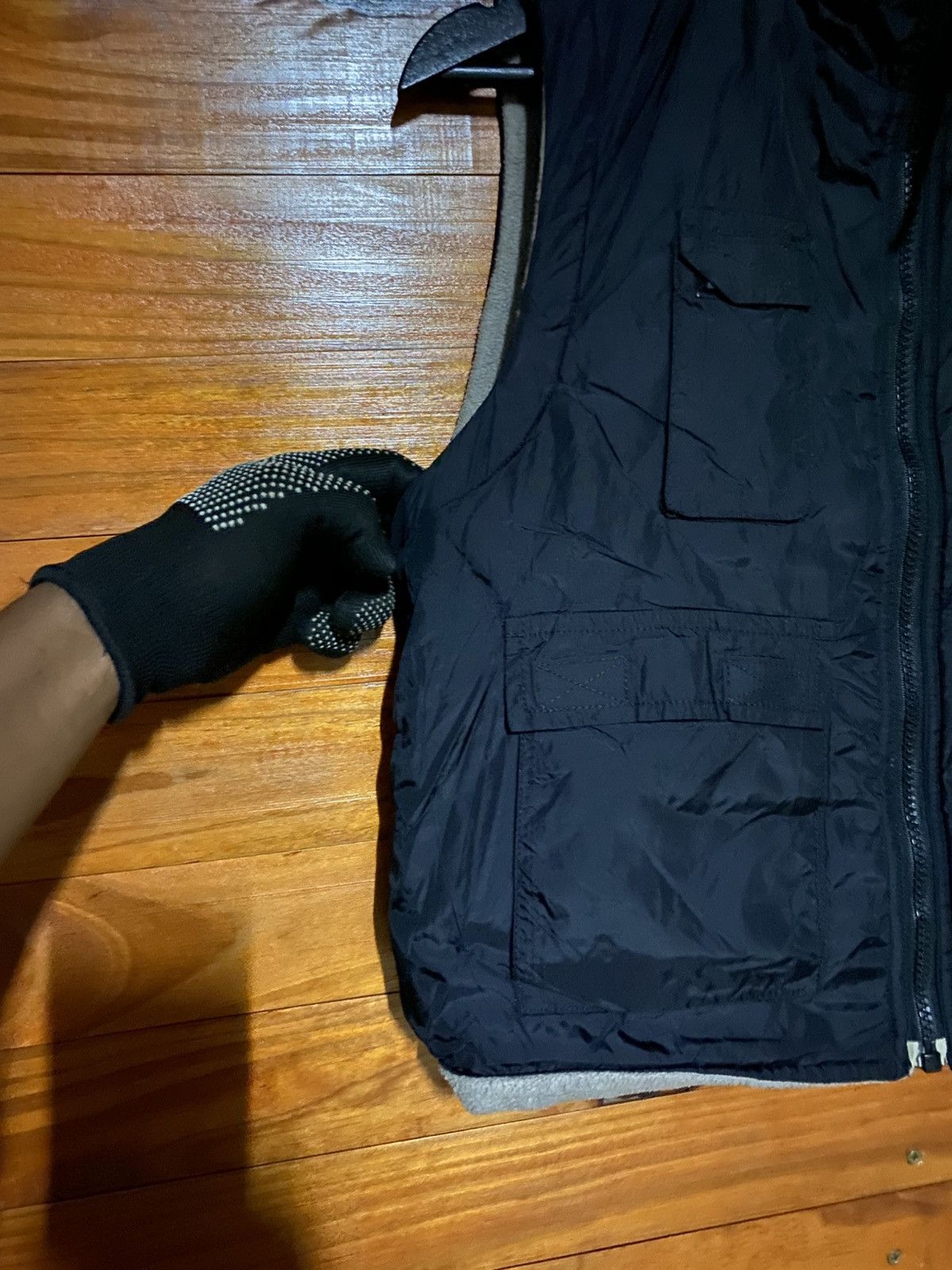 C.P. Company C.P. Company Reversible Fleece Puffer Vest Italian Utility Size US XS / EU 42 / 0 - 23 Thumbnail