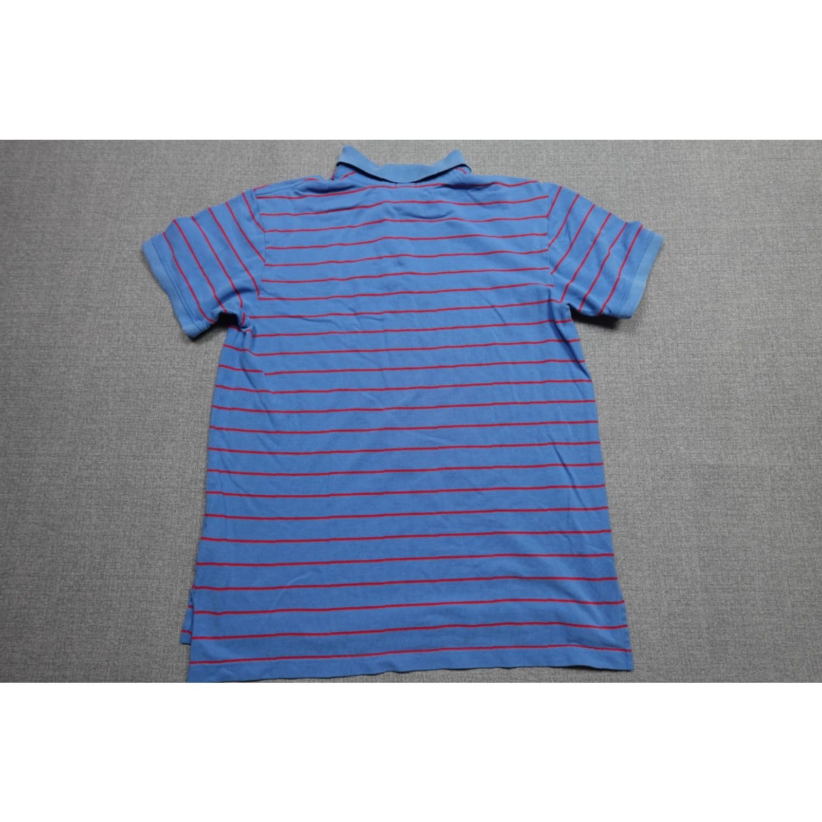 Nike VINTAGE Nike Polo Adult XL Blue Striped Golf Retro Swoosh Stretch Activewear Size US XL / EU 56 / 4 - 4 Thumbnail