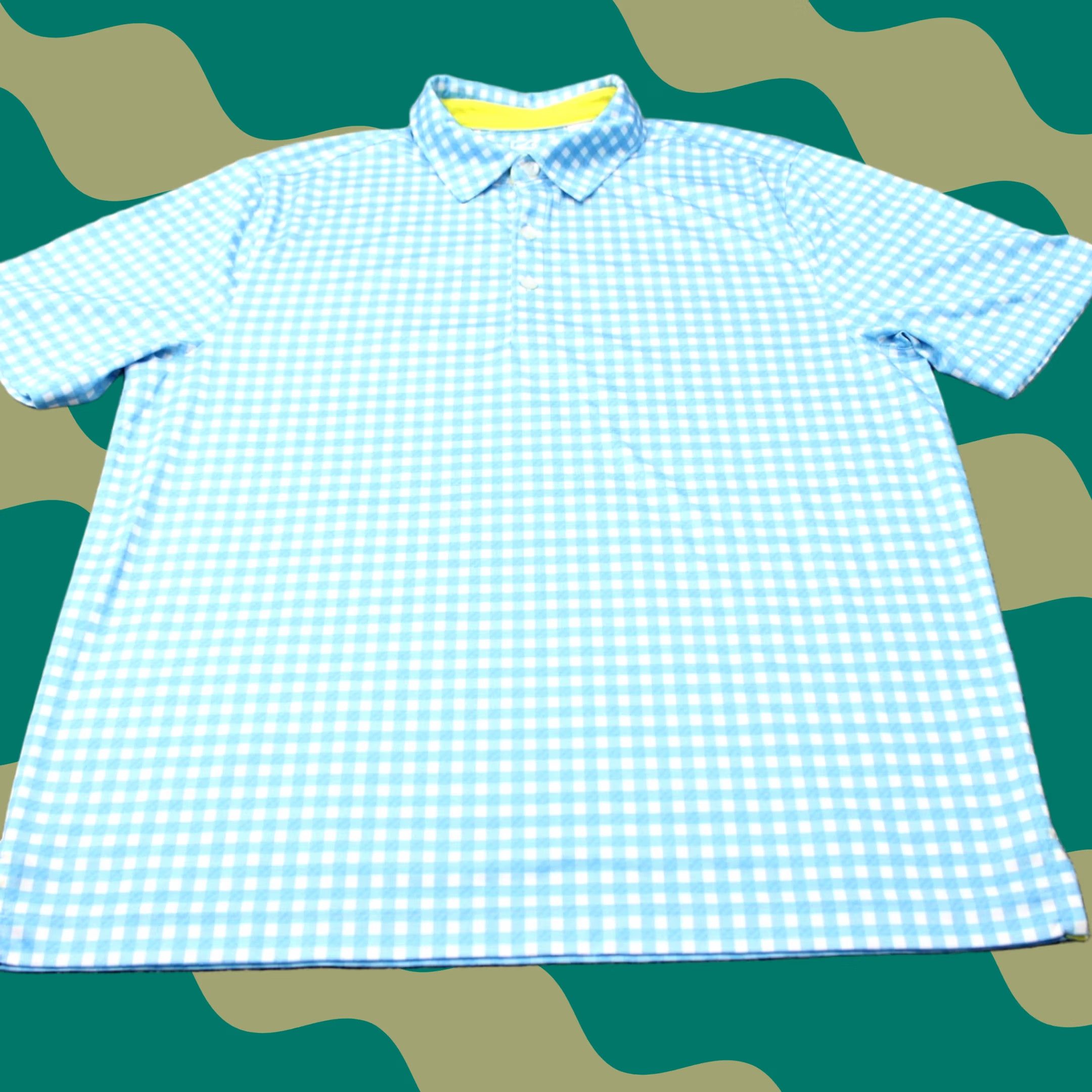 Cutter & Buck Cutter & Buck Polo Shirt Mens Large Blue CB DryTec Golf Short Sleeve Pullover Size US L / EU 52-54 / 3 - 1 Thumbnail