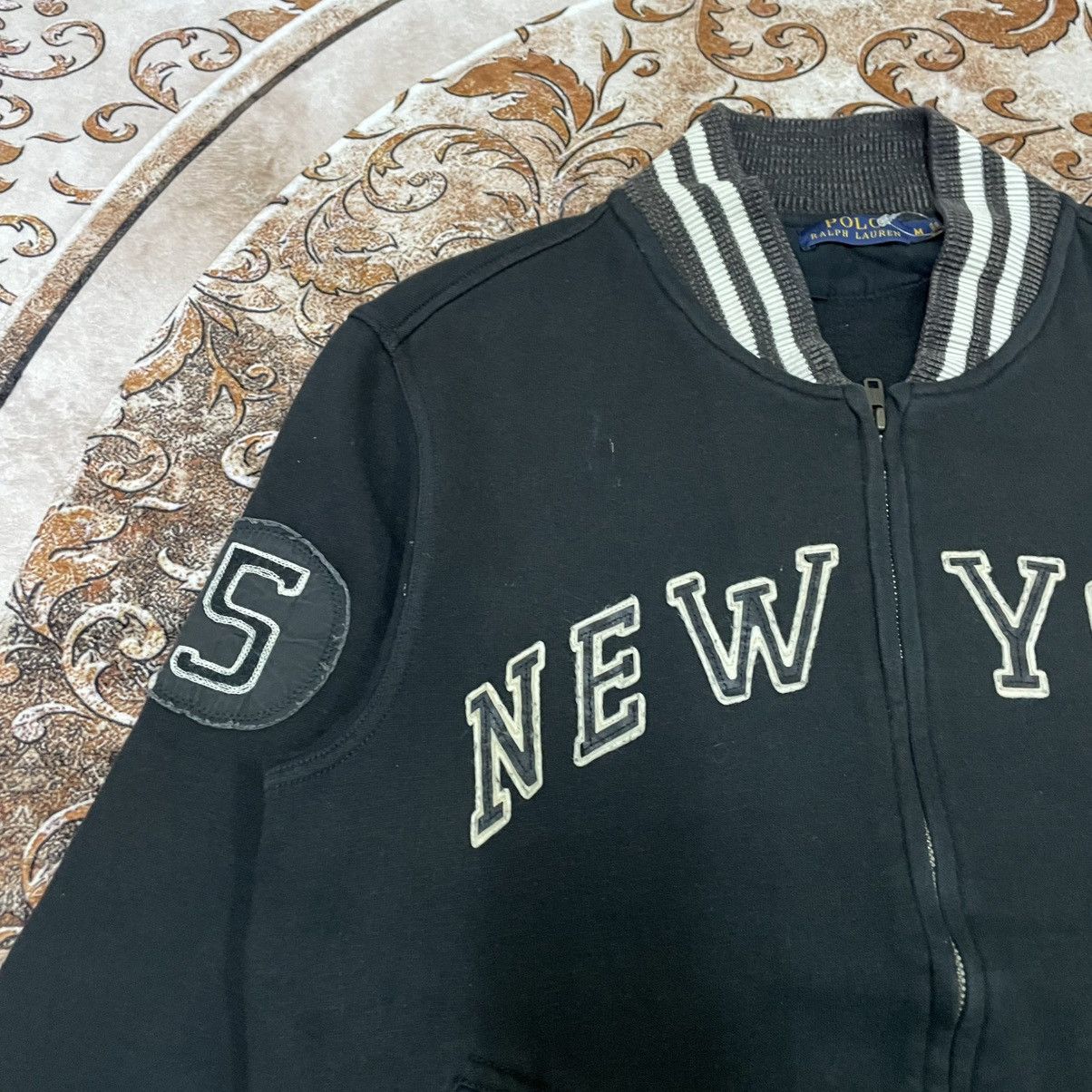 Polo Ralph Lauren 🔥Polo Ralph Lauren New York Spellout Full Zipper Sweater Size US M / EU 48-50 / 2 - 5 Thumbnail
