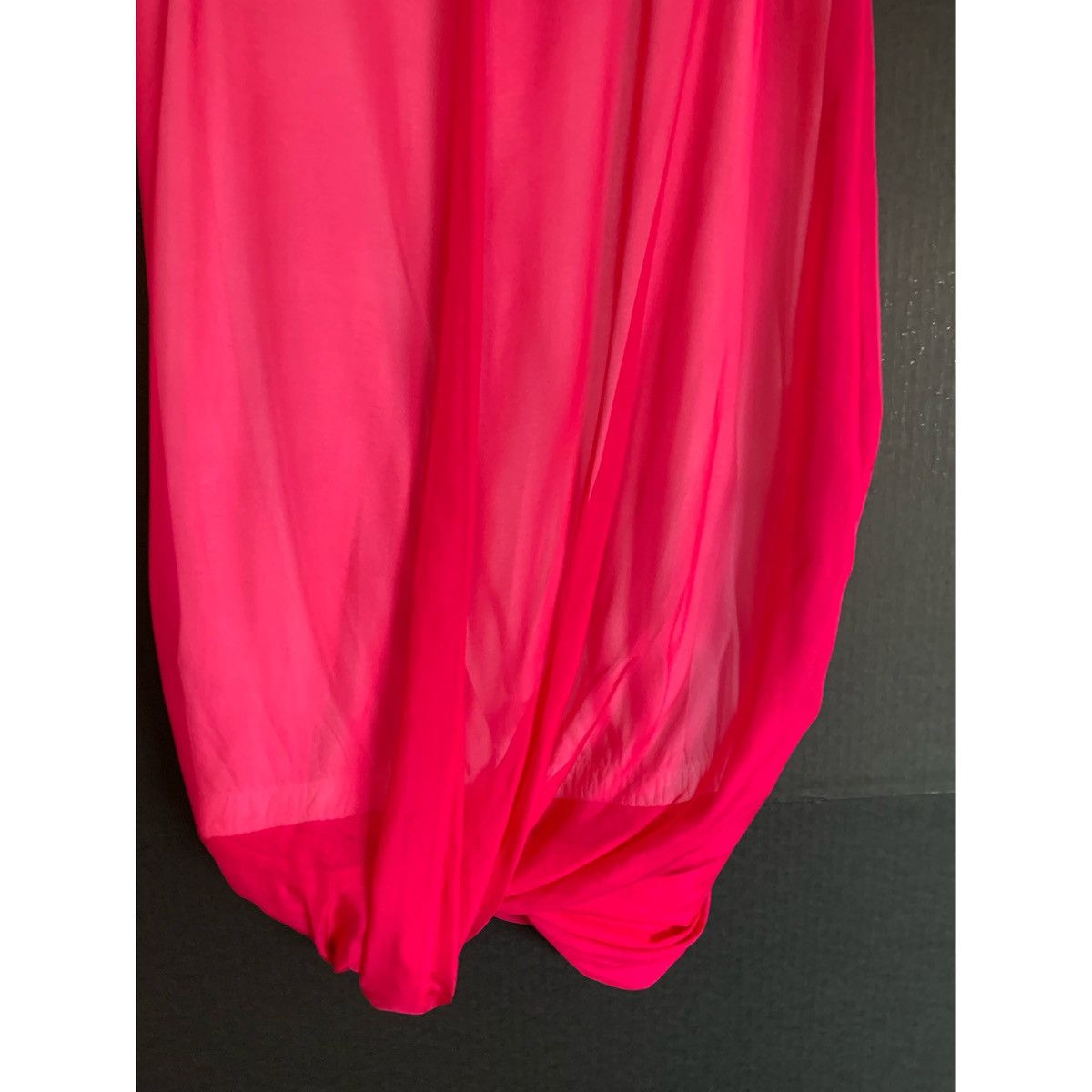 Helmut Lang HELMUT LANG PINK BUBBLE SILK DRESS Size S / US 4 / IT 40 - 9 Thumbnail