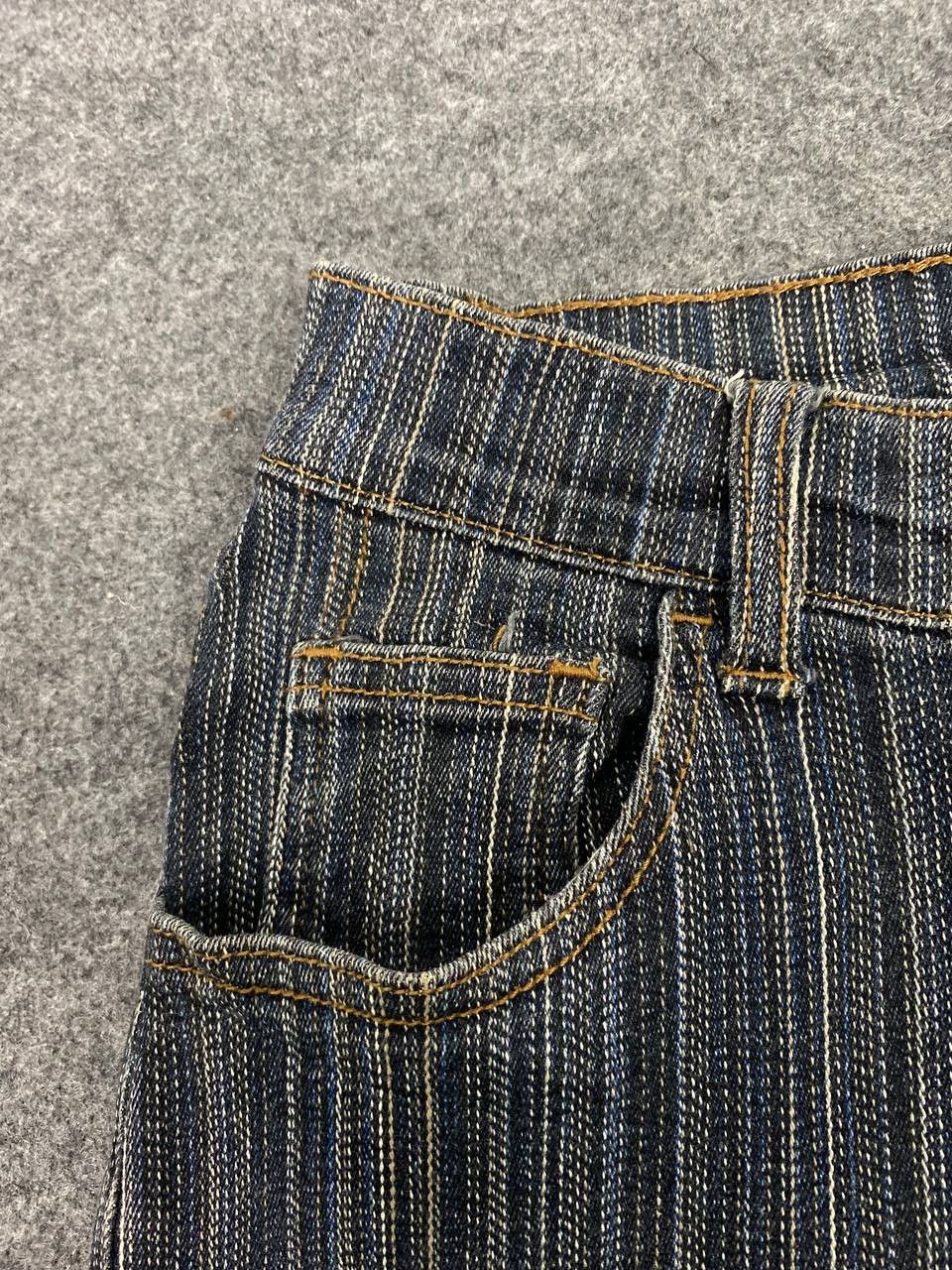 Wrangler vintage rare wrangler striped bootcut flare denim Size US 28 / EU 44 - 8 Thumbnail