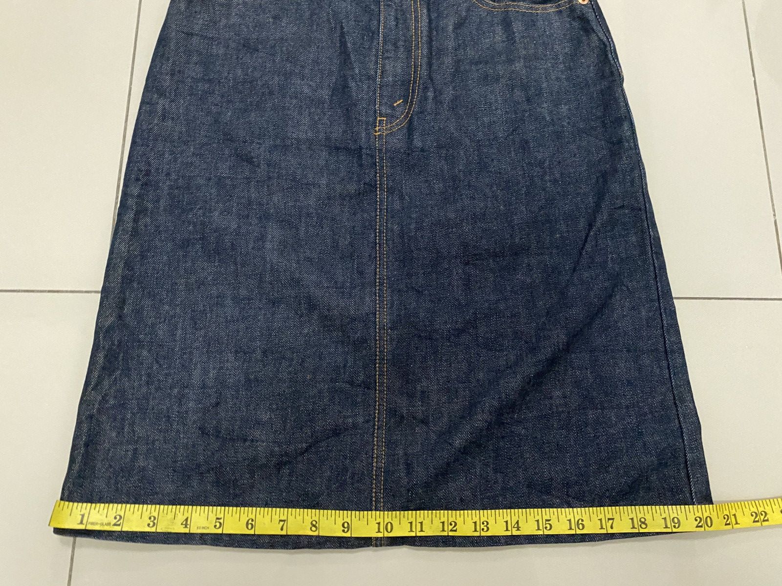Levi's Levis Bluejeans Skirt Size 28" / US 6 / IT 42 - 10 Thumbnail
