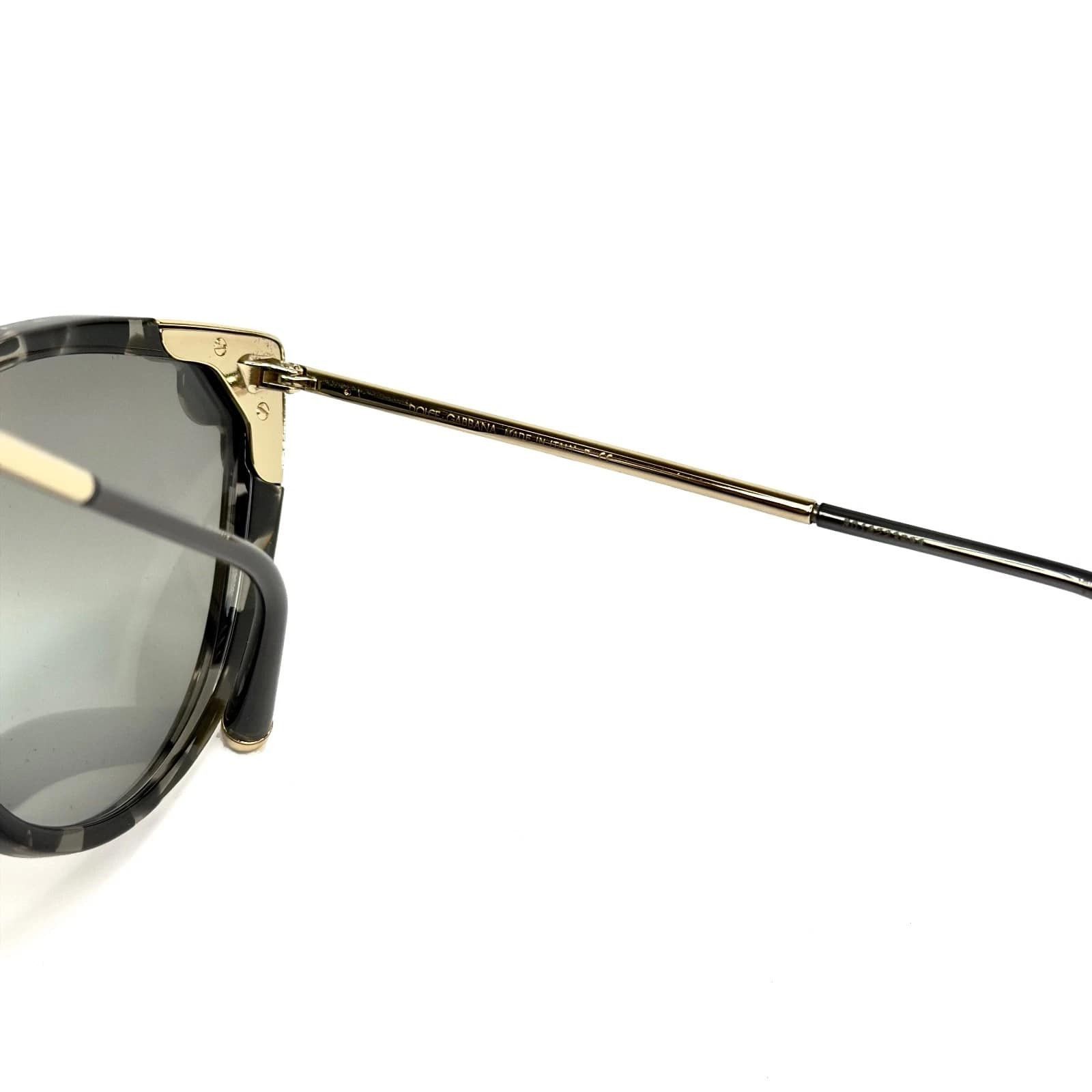 Dolce & Gabbana DOLCE & GABBANA DG4337 LUCIA DG 4337 Black Mirror Sunglasses Size ONE SIZE - 3 Thumbnail