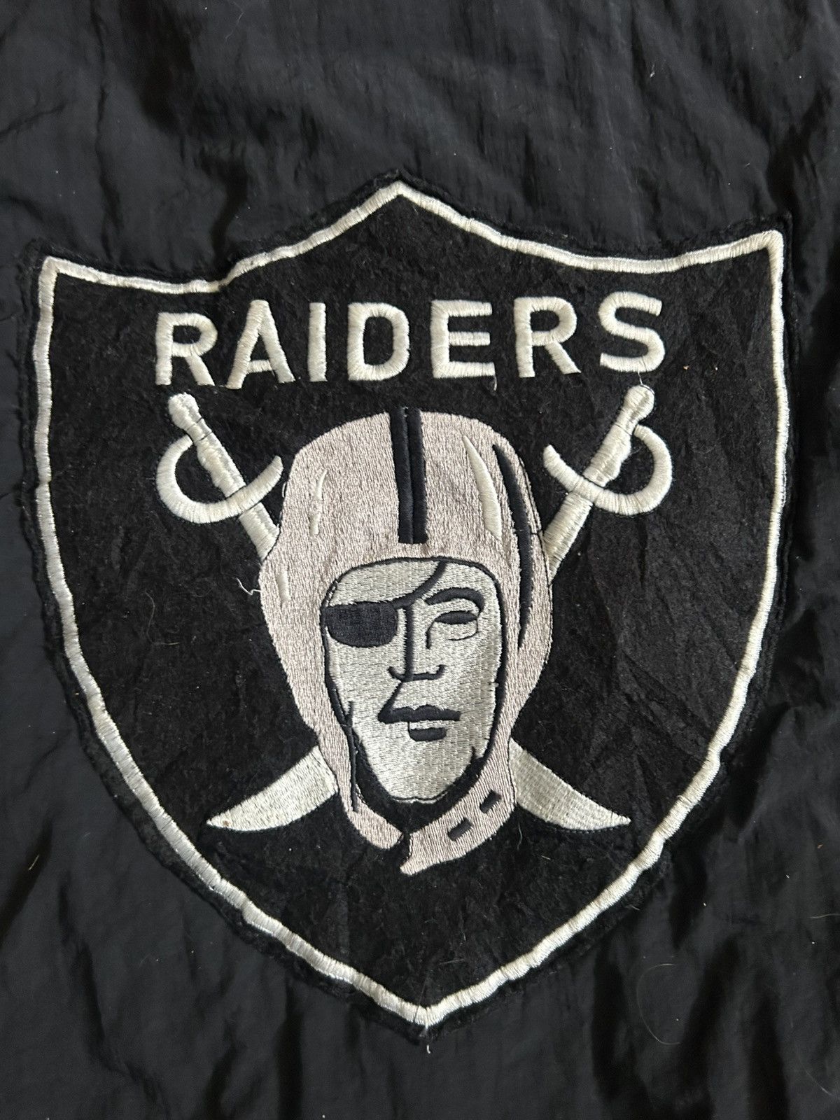 NFL Vintage Los Angeles Raiders NFL Coach Jacket Big Back Logo Size US L / EU 52-54 / 3 - 9 Thumbnail