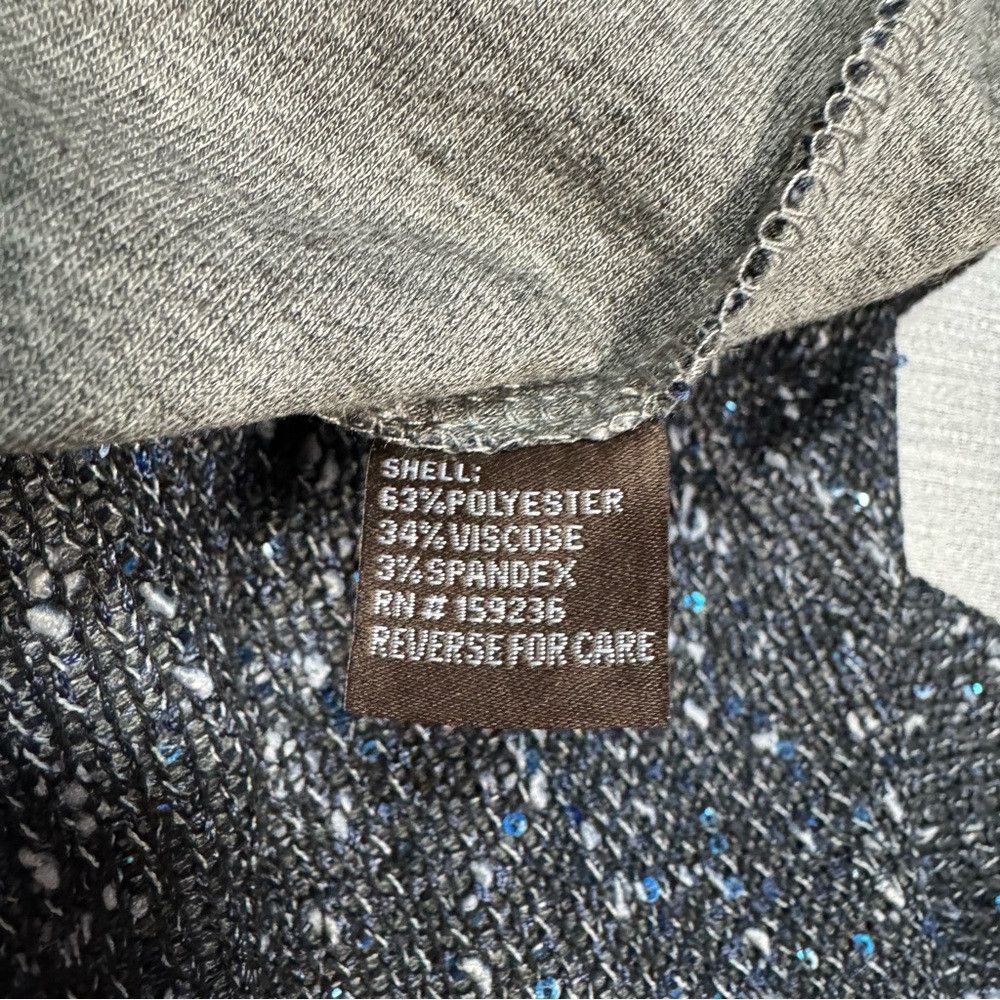 J.McLaughlin New J. McLaughlin Carter Sequin Grey Pants Size 4 Size 27" / US 4 / IT 40 - 6 Thumbnail