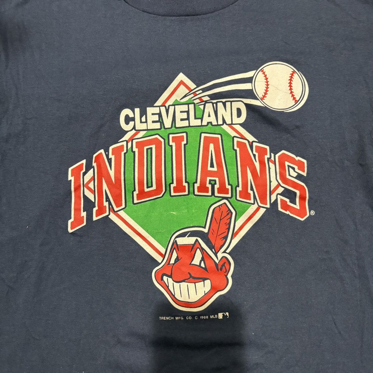 Vintage Vintage Cleveland Indians tee Size US M / EU 48-50 / 2 - 3 Thumbnail