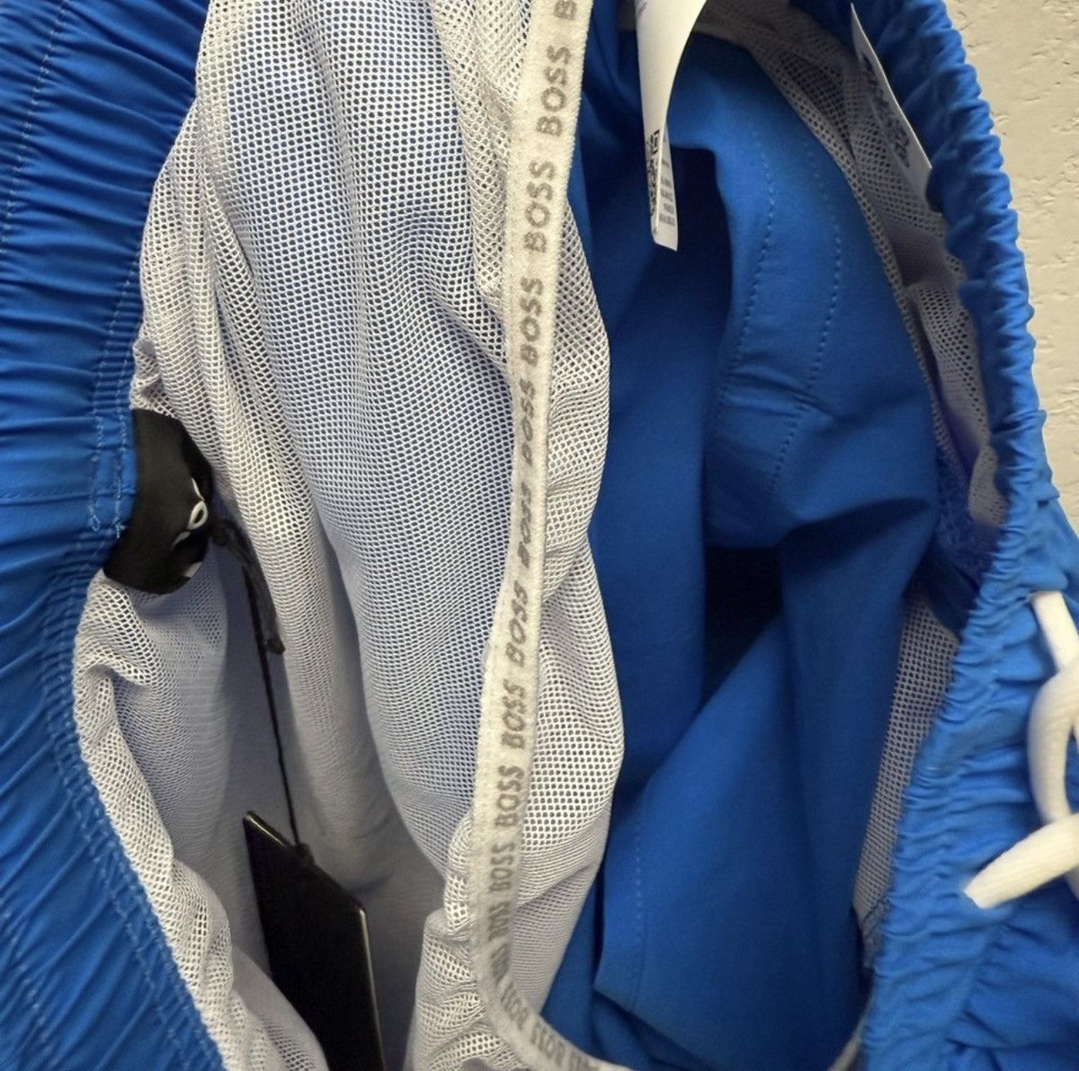 Hugo Boss BOSS Drawstring Logo Swimming Trunks Size US 36 / EU 52 - 9 Thumbnail