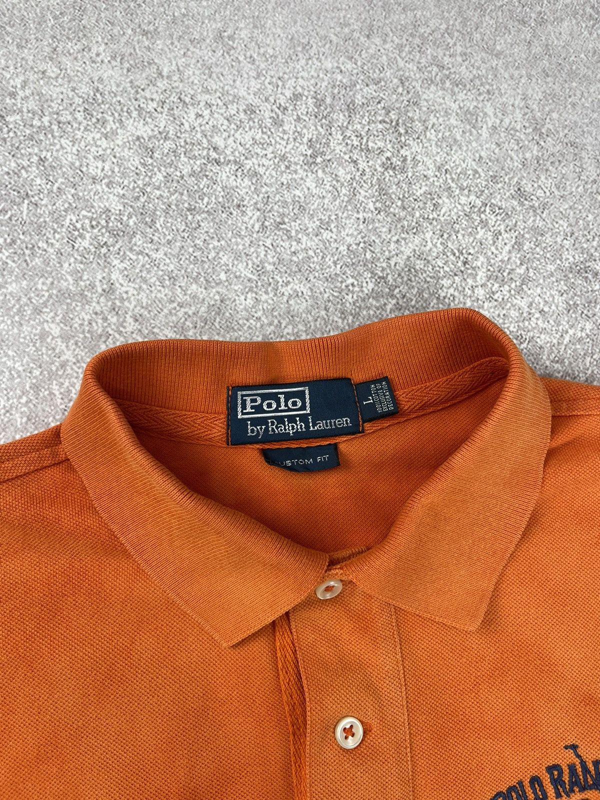 Polo Ralph Lauren × Ralph Lauren × Vintage Vintage Polo Ralph Lauren New York Custom Tie Dye Polo Shirt Size US L / EU 52-54 / 3 - 5 Thumbnail
