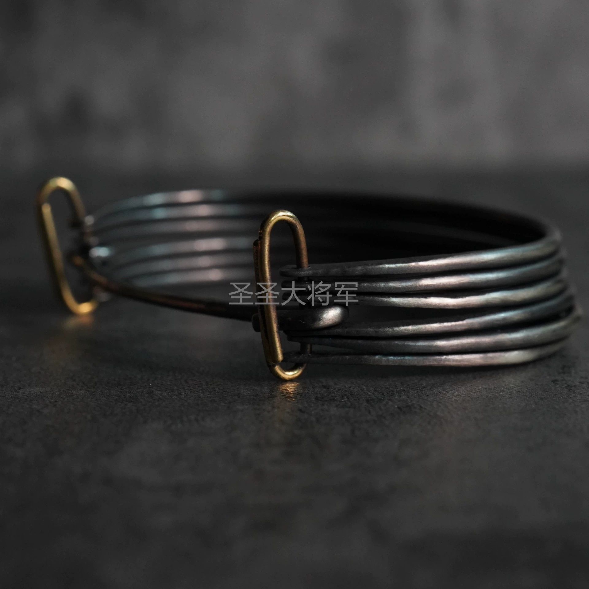 DETAJ Detaj x Uma Wang Africa Stack Silver Hoop Brac Wrist15cm Size ONE SIZE - 2 Thumbnail