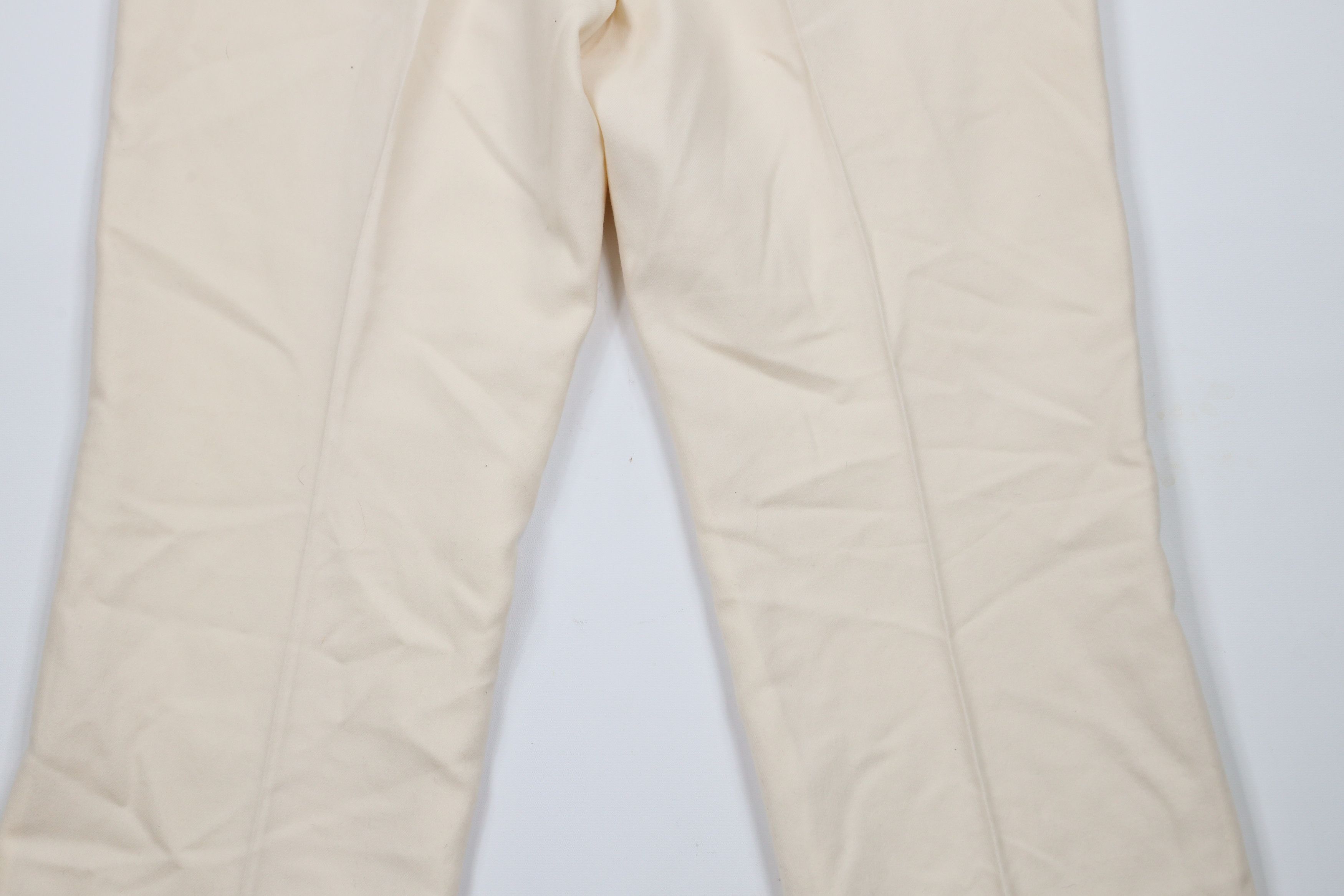 Pendleton × Vintage Deadstock Vintage 90s Pendleton Wide Leg Chino Pants Cream Size 38" / US 16 / IT 52 - 10 Thumbnail